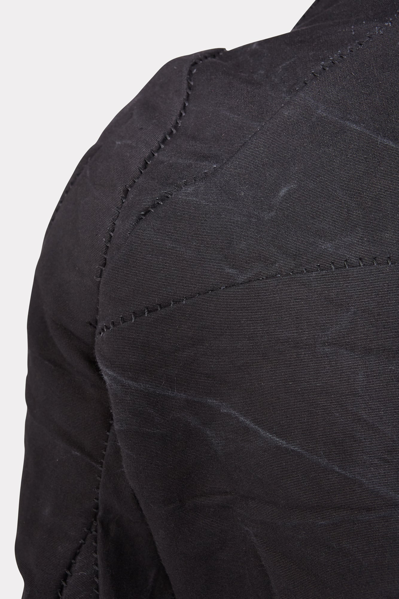 Double Layered Nettle Jacket with Real Mink Fur