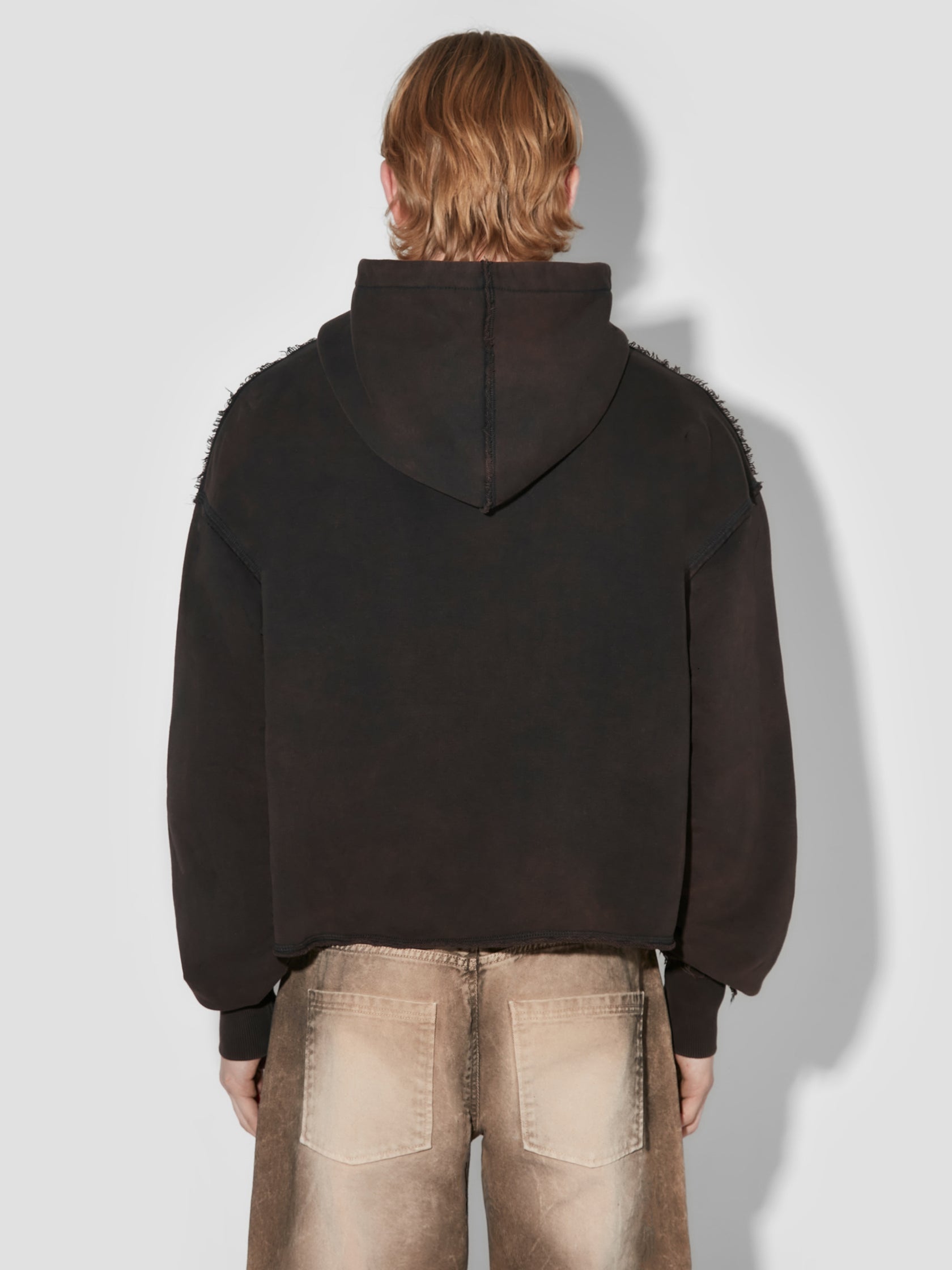 CELEBRITY SKIN CROPPED HOODIE