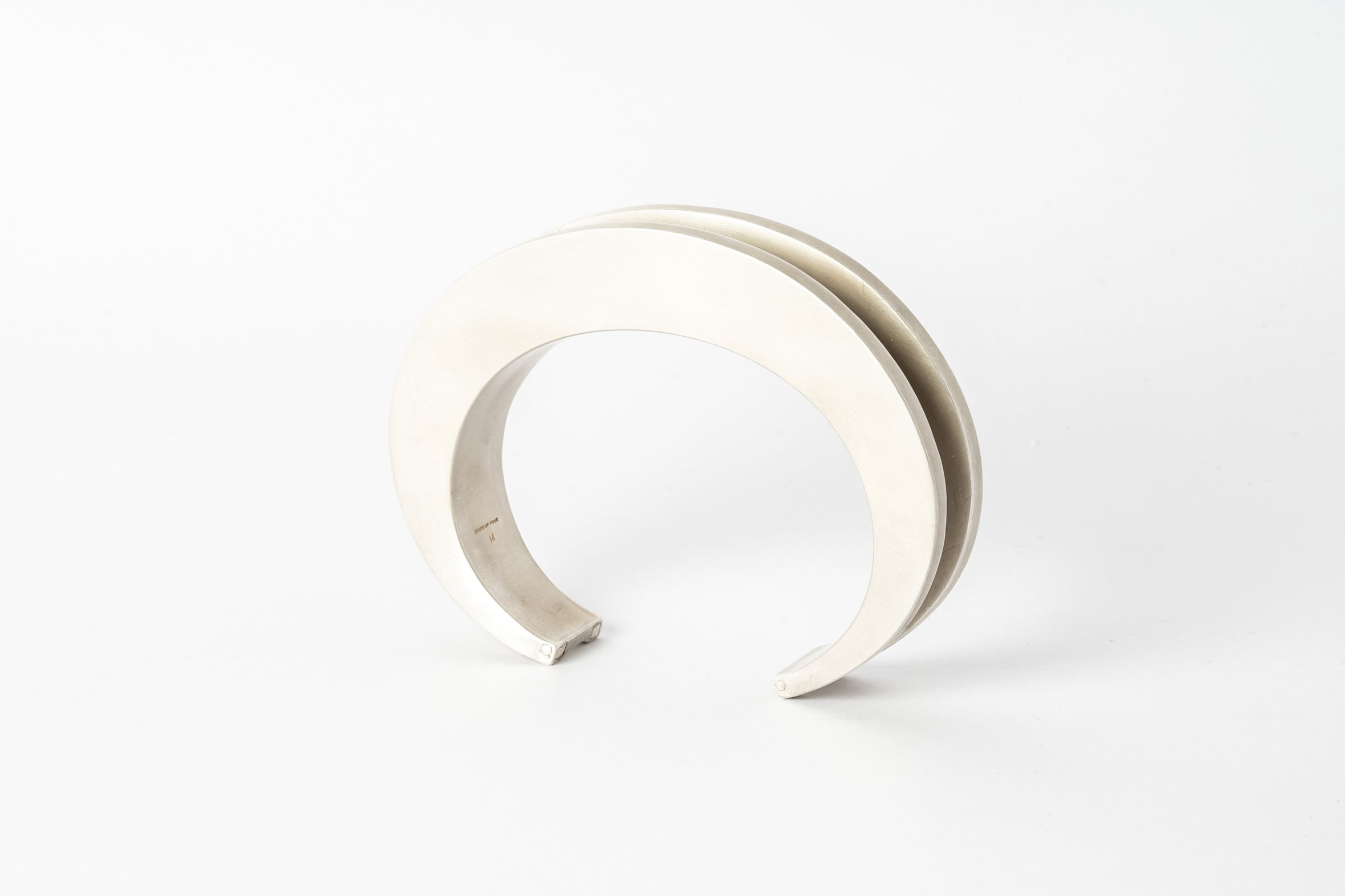 Crescent Channel Bracelet (15mm, AS)