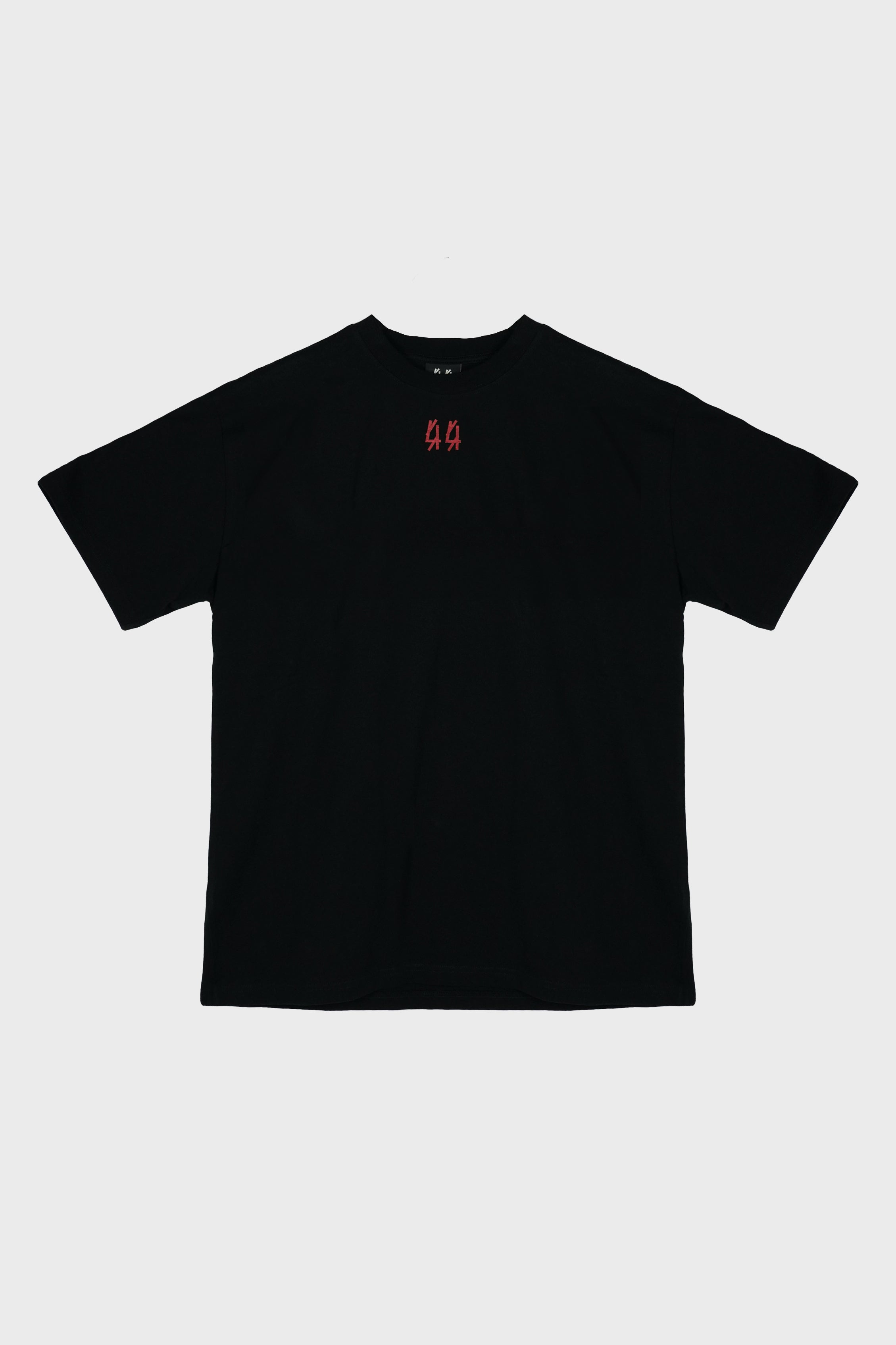 TEE BLACK + DRIP RISK RED