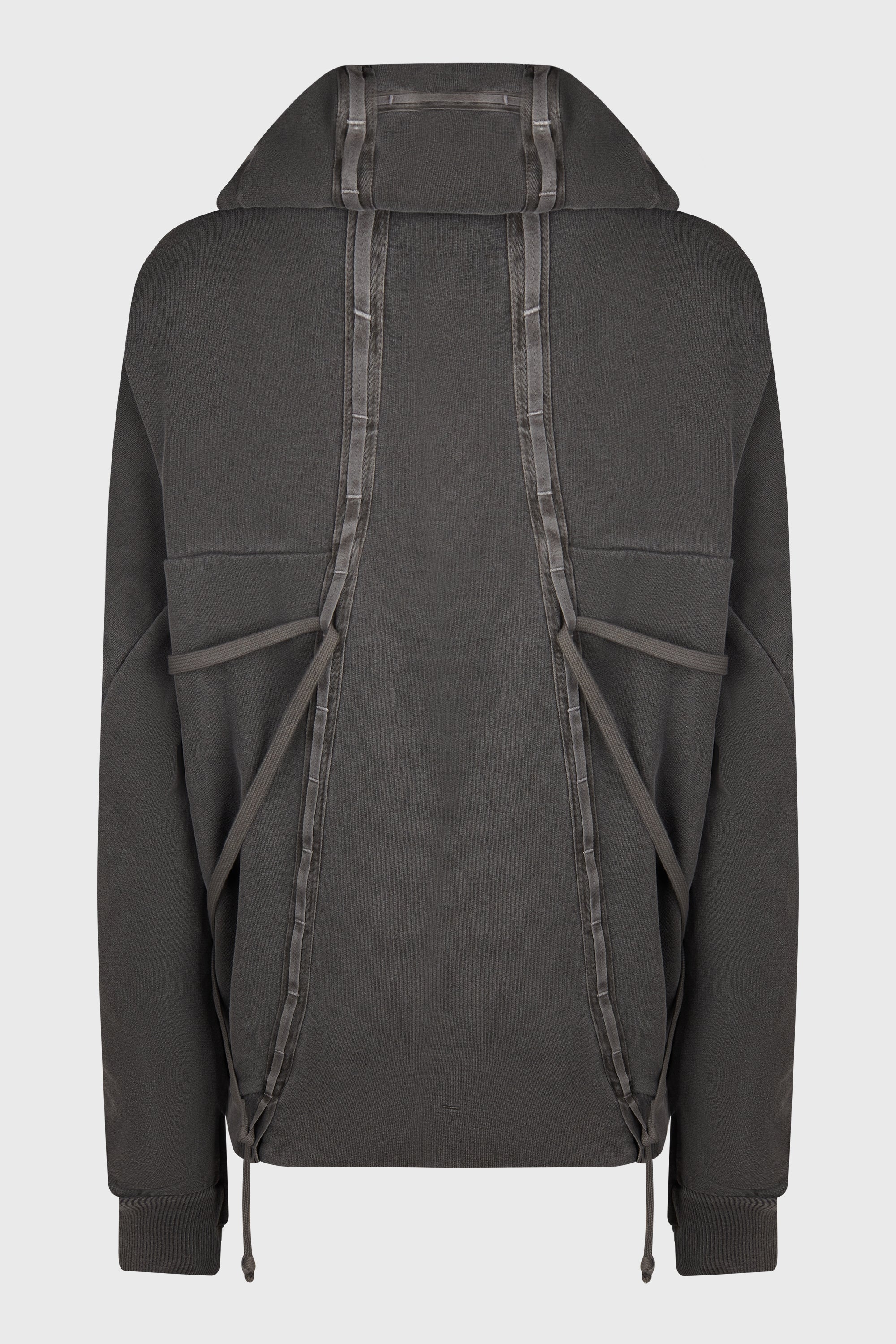 HOODY4 FPF00006 DARK GREY TAINTED DYE