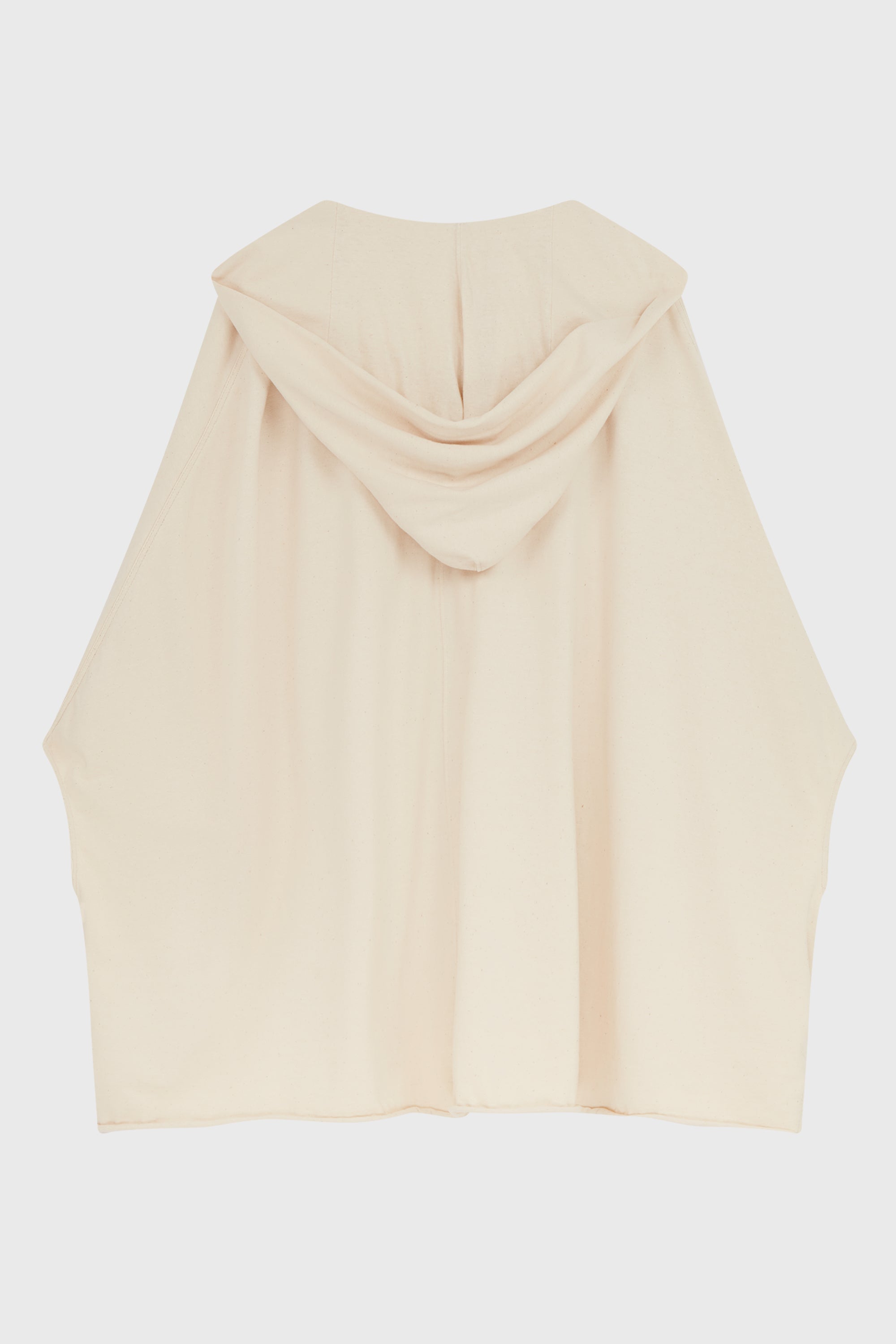 HOODED KAFTAN NATURAL