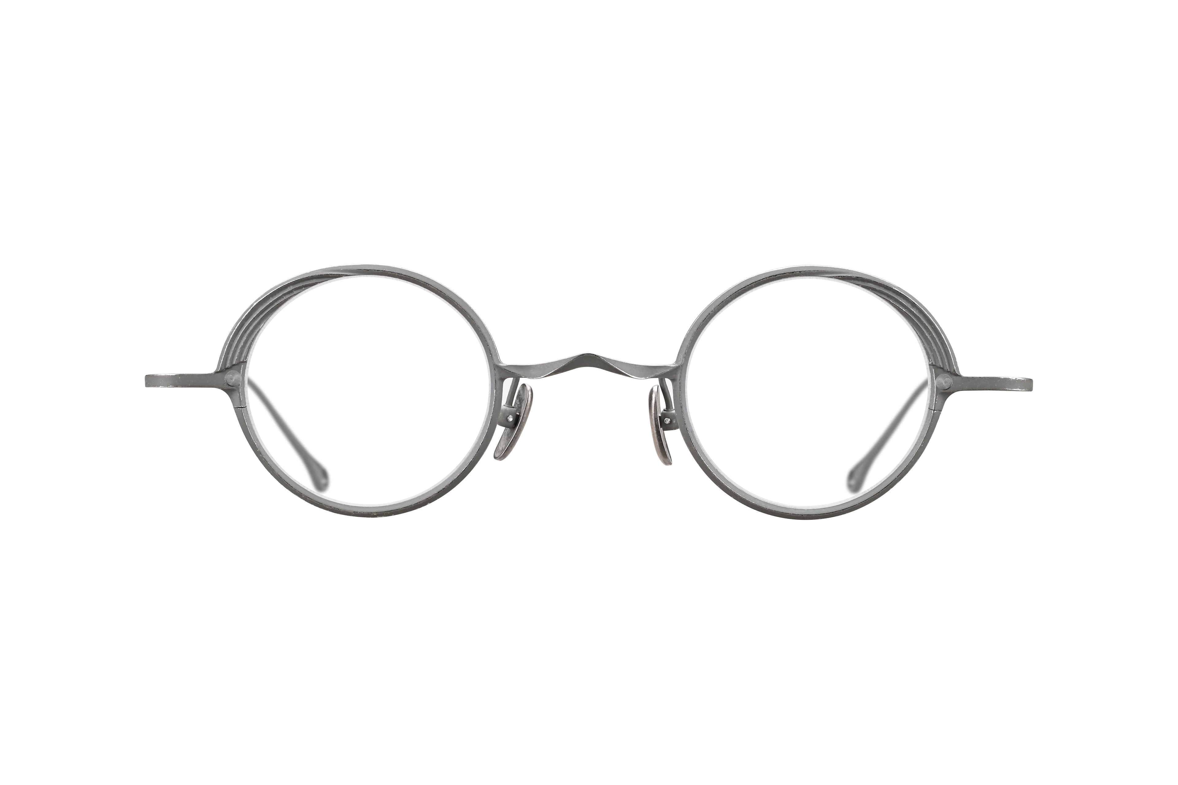 × ZIGGY CHEN ANTIQUE GREY + SILVER CLIP SUNGLASSES