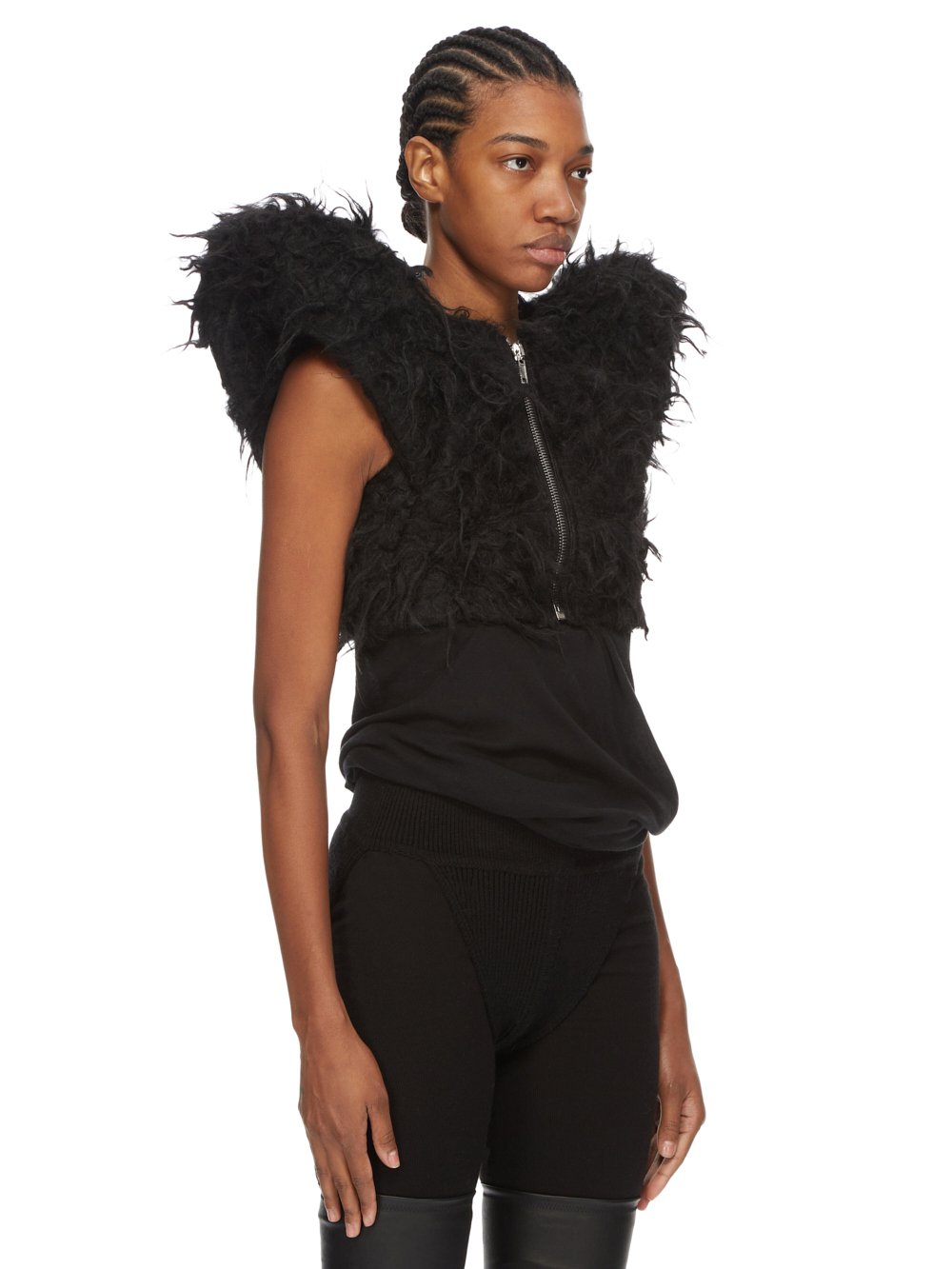 KUNST ZIP FRONT TOP