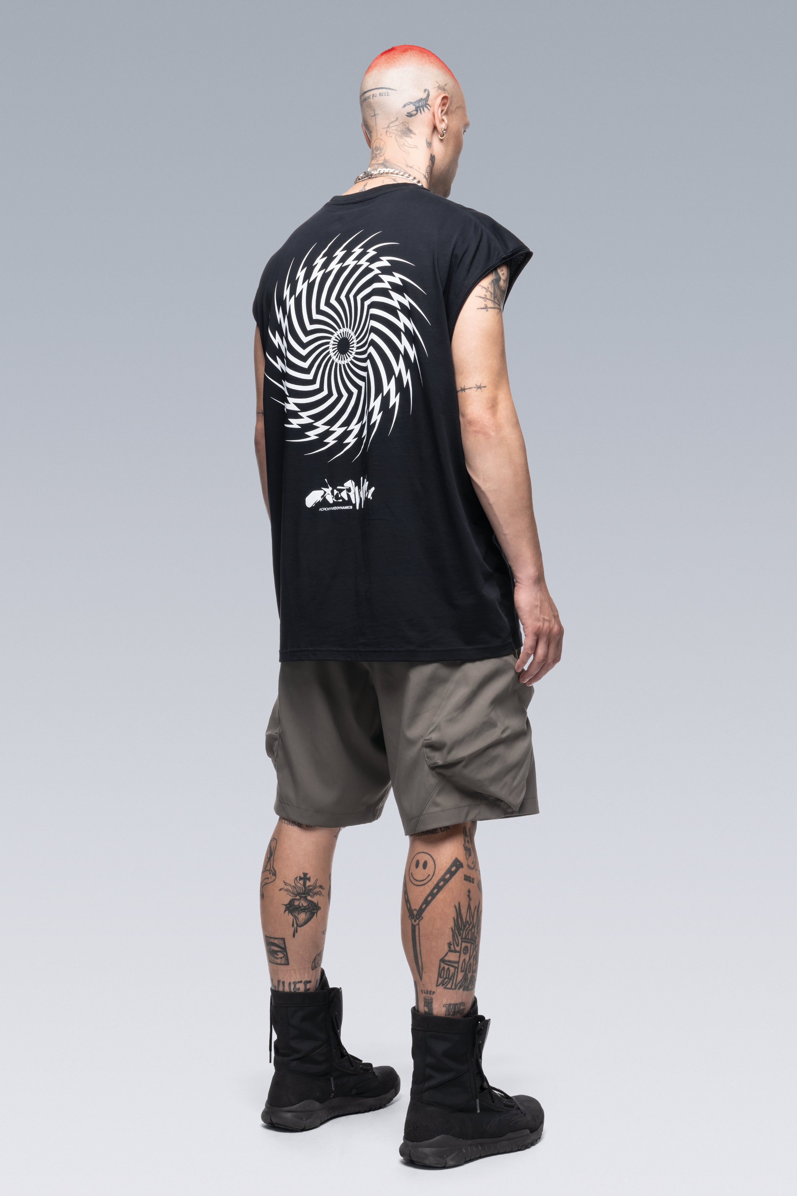 SP29-M Nylon Stretch BDU Short Pant - Dark Grey