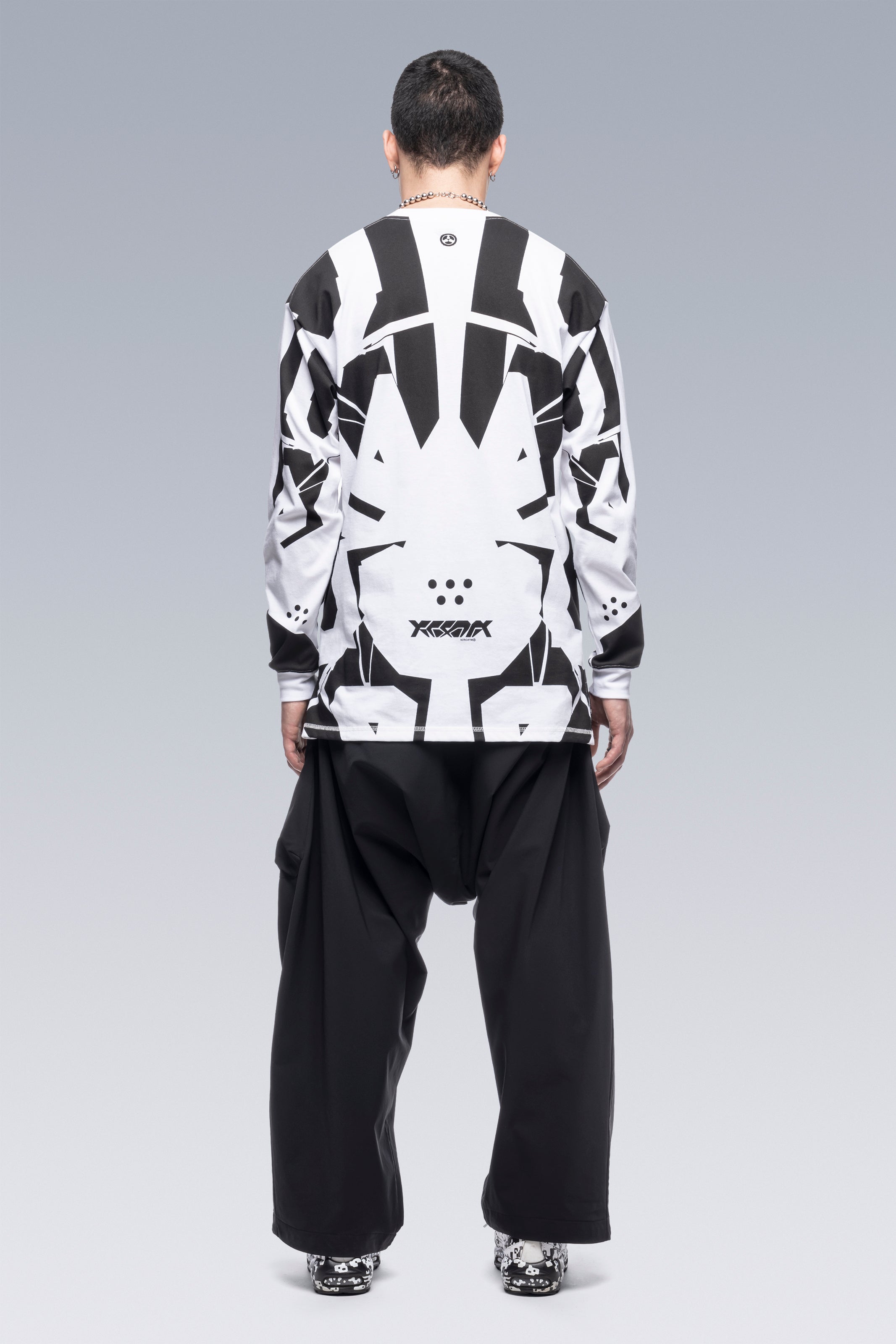 S36-PR 100% Cotton Long Sleeve T-shirt - White