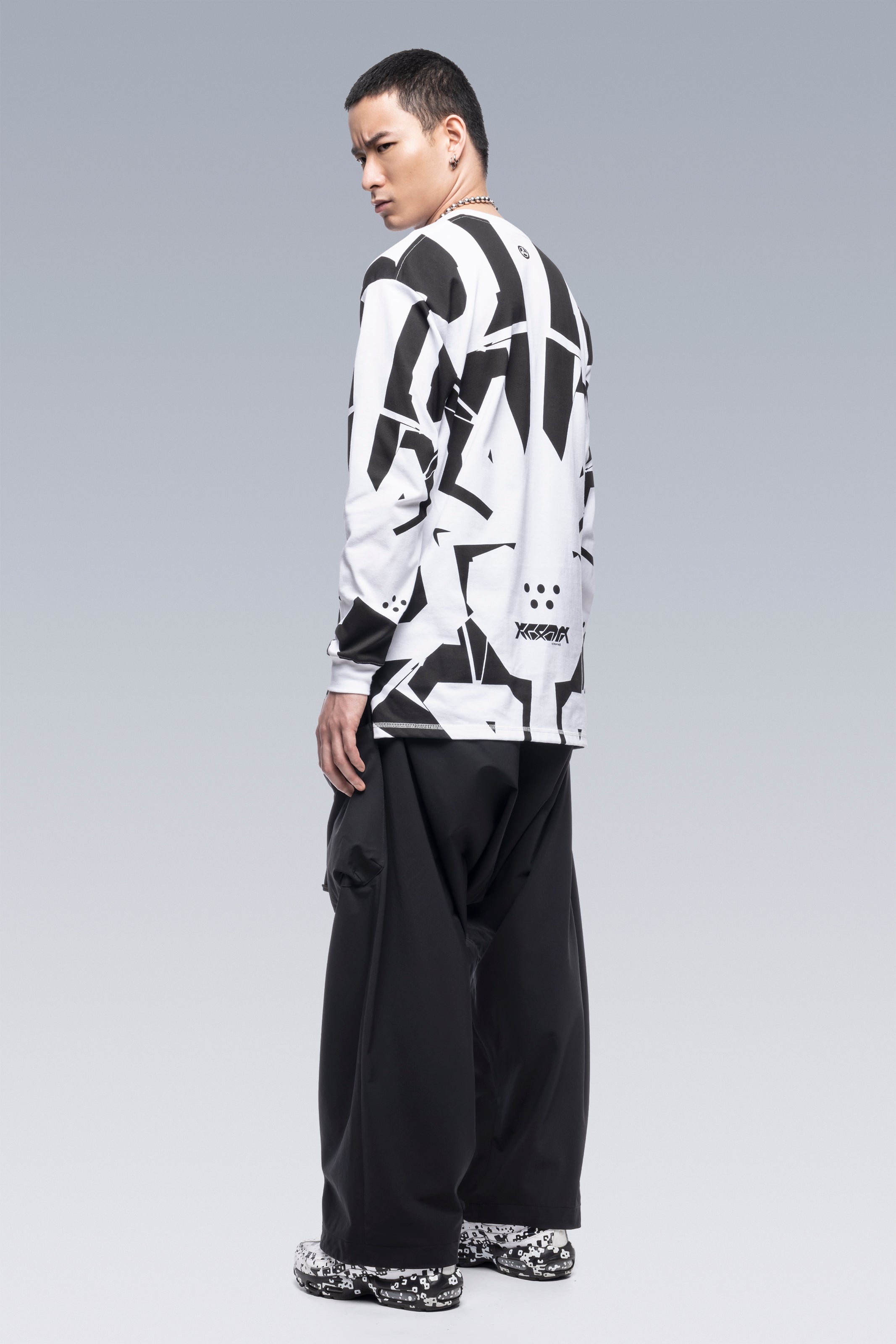 S36-PR 100% Cotton Long Sleeve T-shirt - White