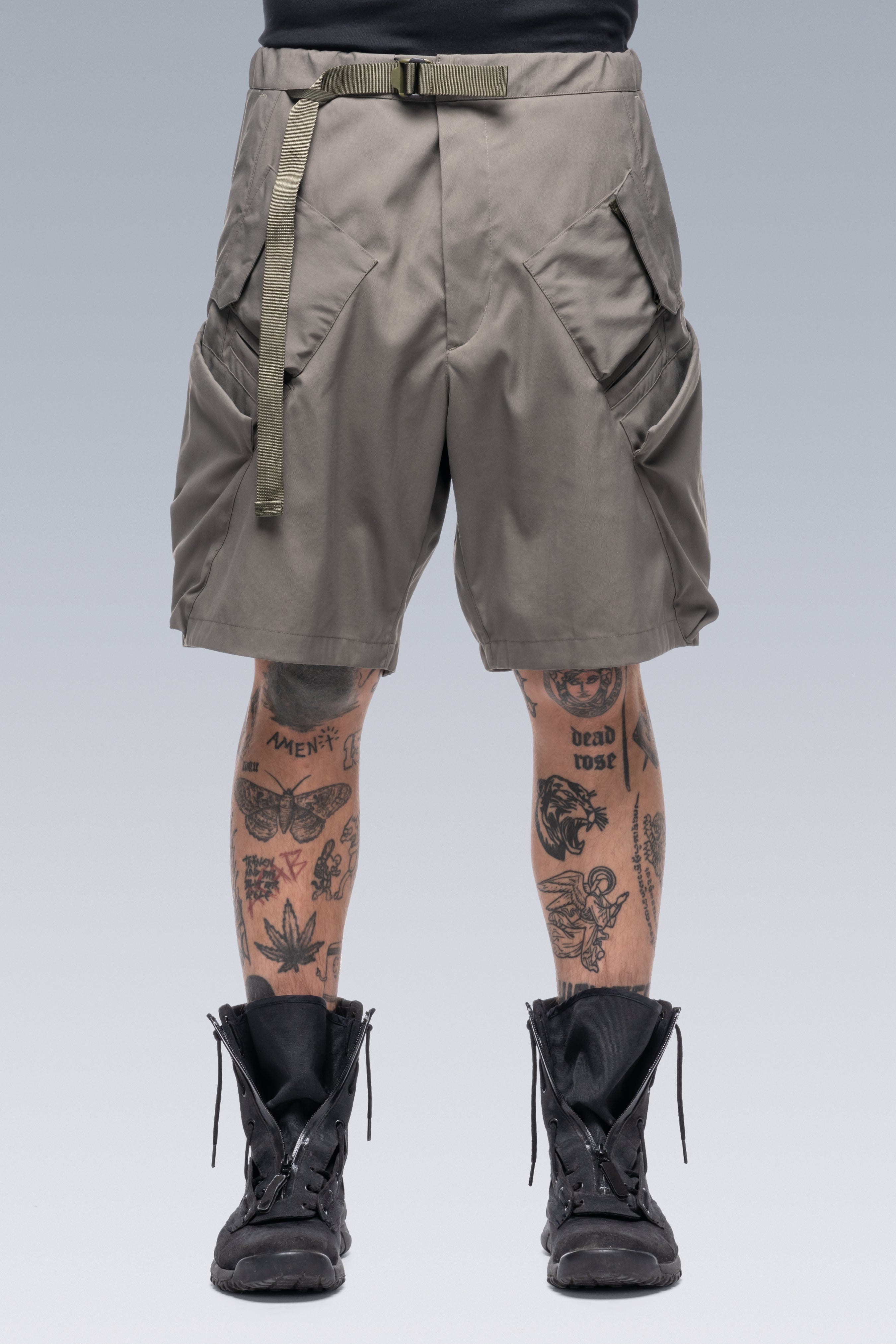 SP29-M Nylon Stretch BDU Short Pant - Dark Grey