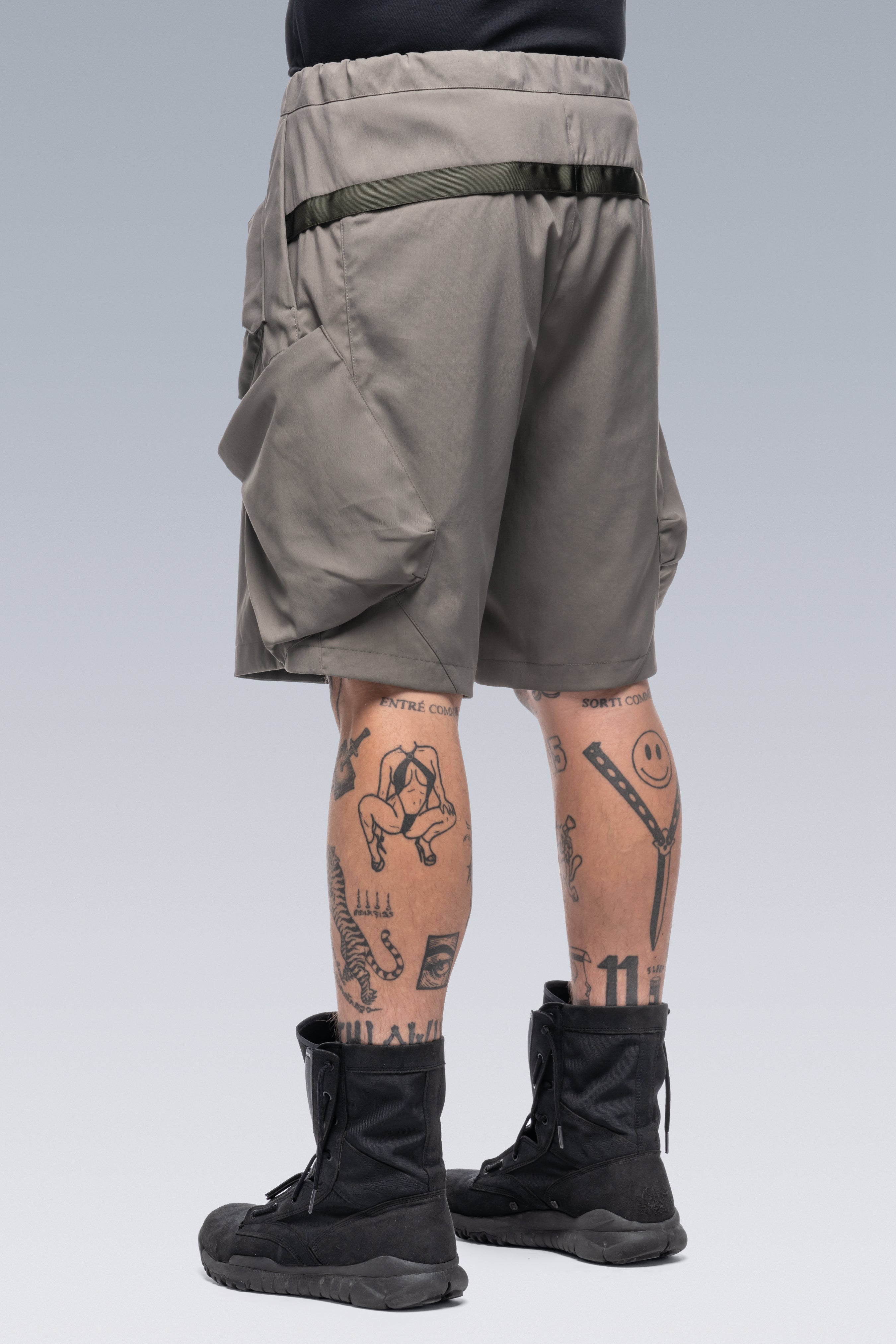 SP29-M Nylon Stretch BDU Short Pant - Dark Grey