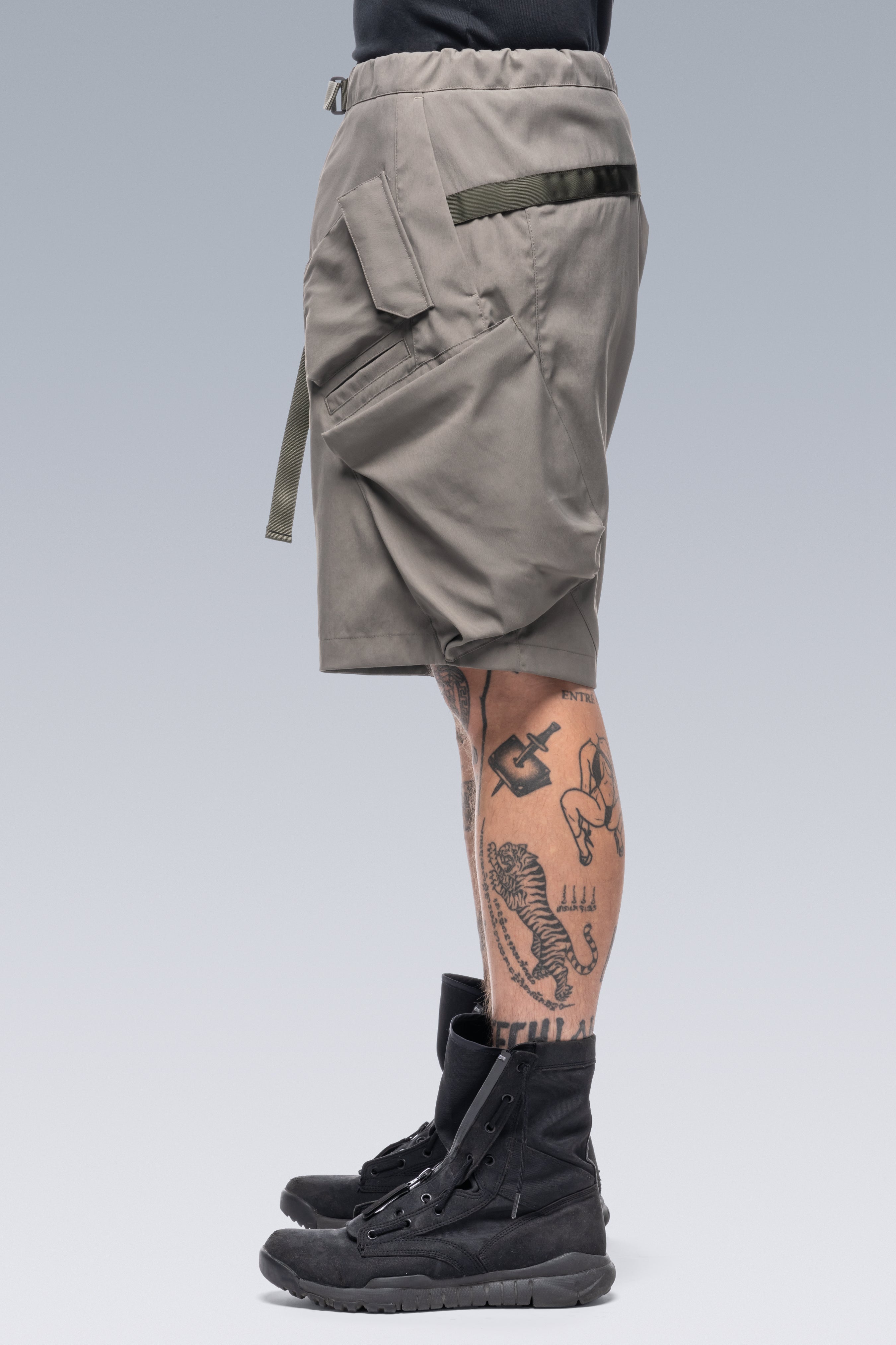 SP29-M Nylon Stretch BDU Short Pant - Dark Grey