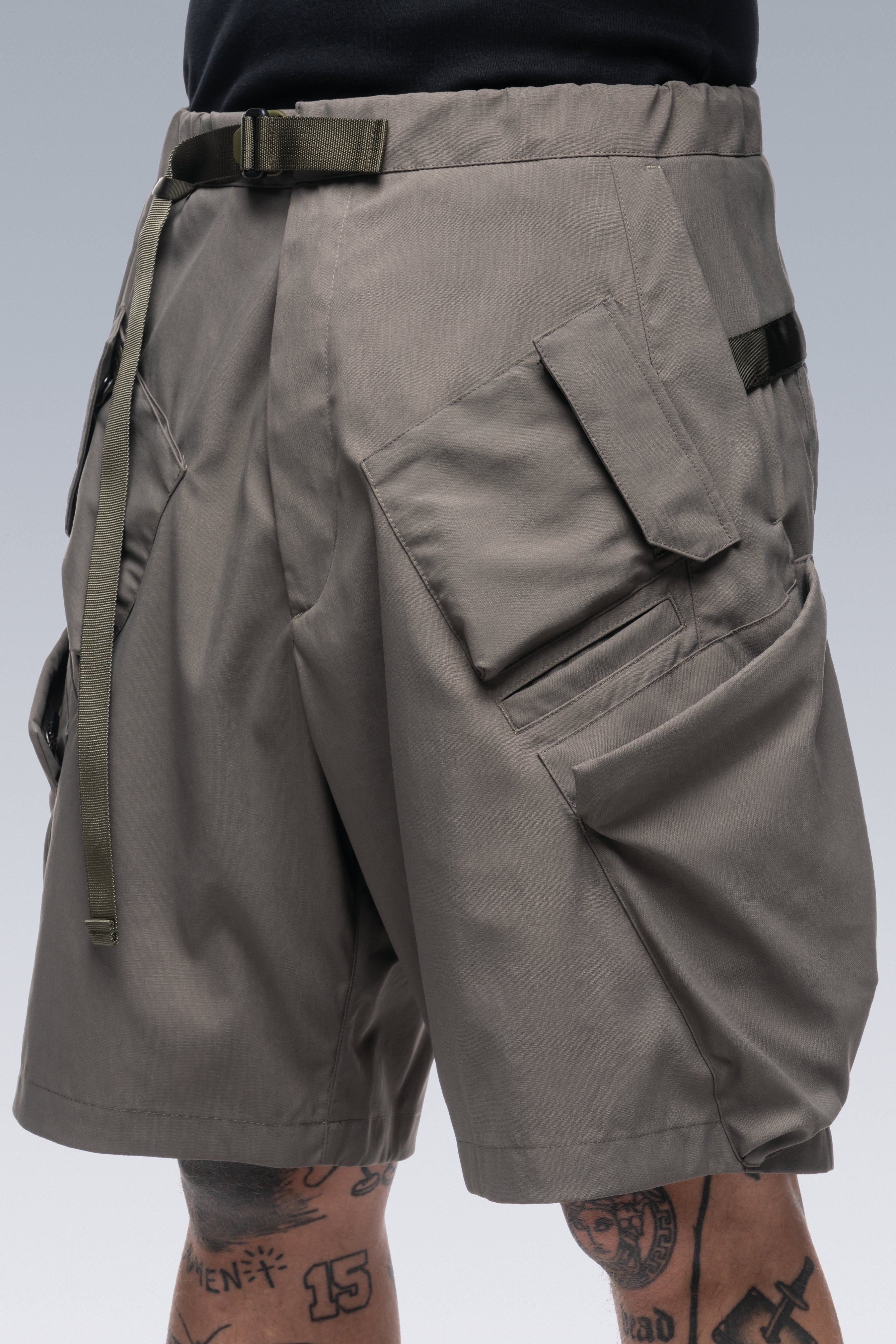 SP29-M Nylon Stretch BDU Short Pant - Dark Grey