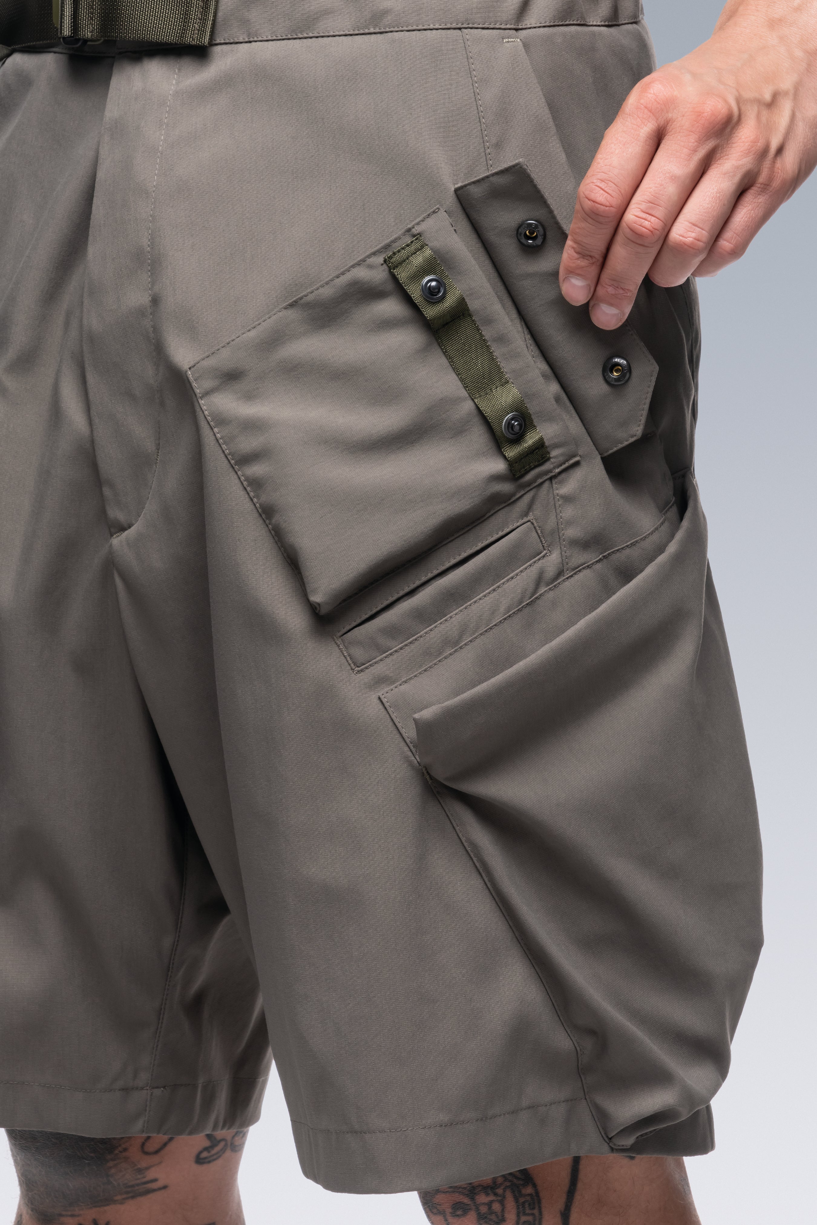 SP29-M Nylon Stretch BDU Short Pant - Dark Grey
