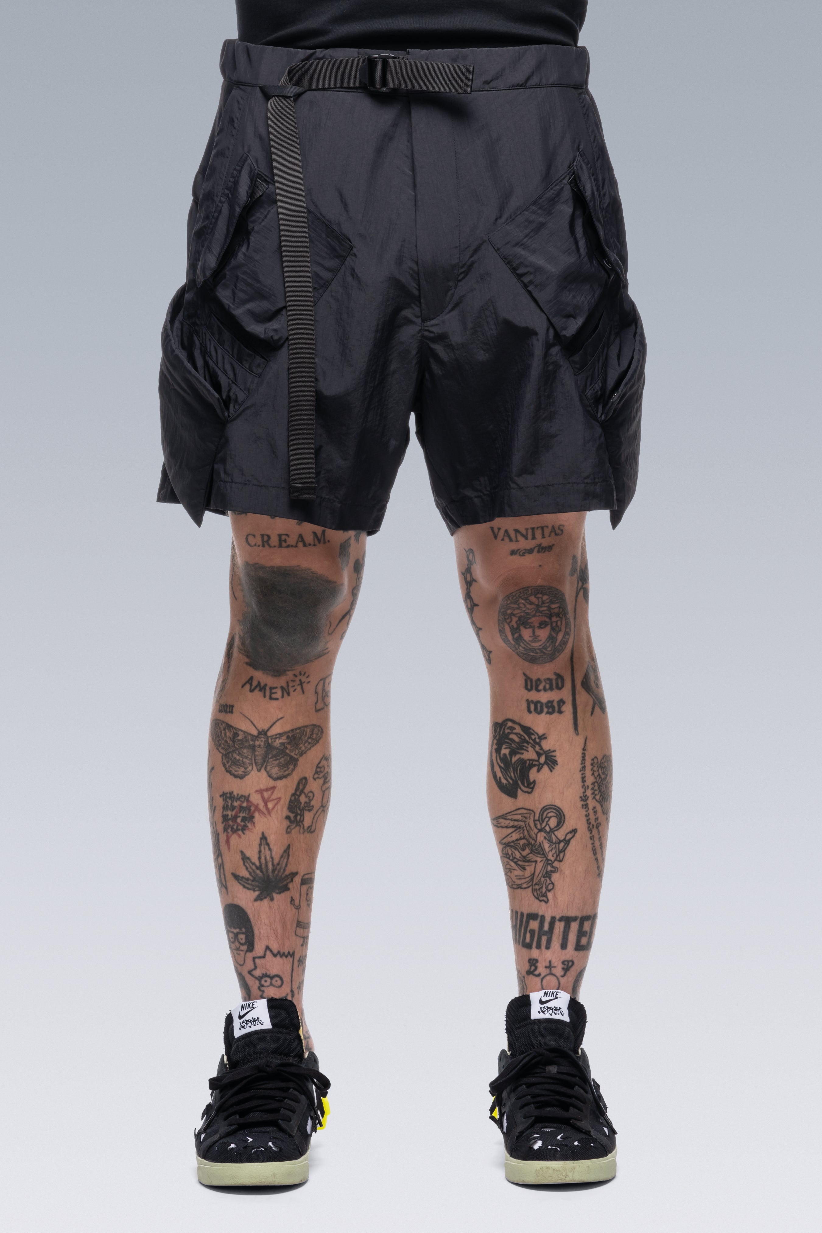 SP29K-M Nylon BDU Short Pant - Black