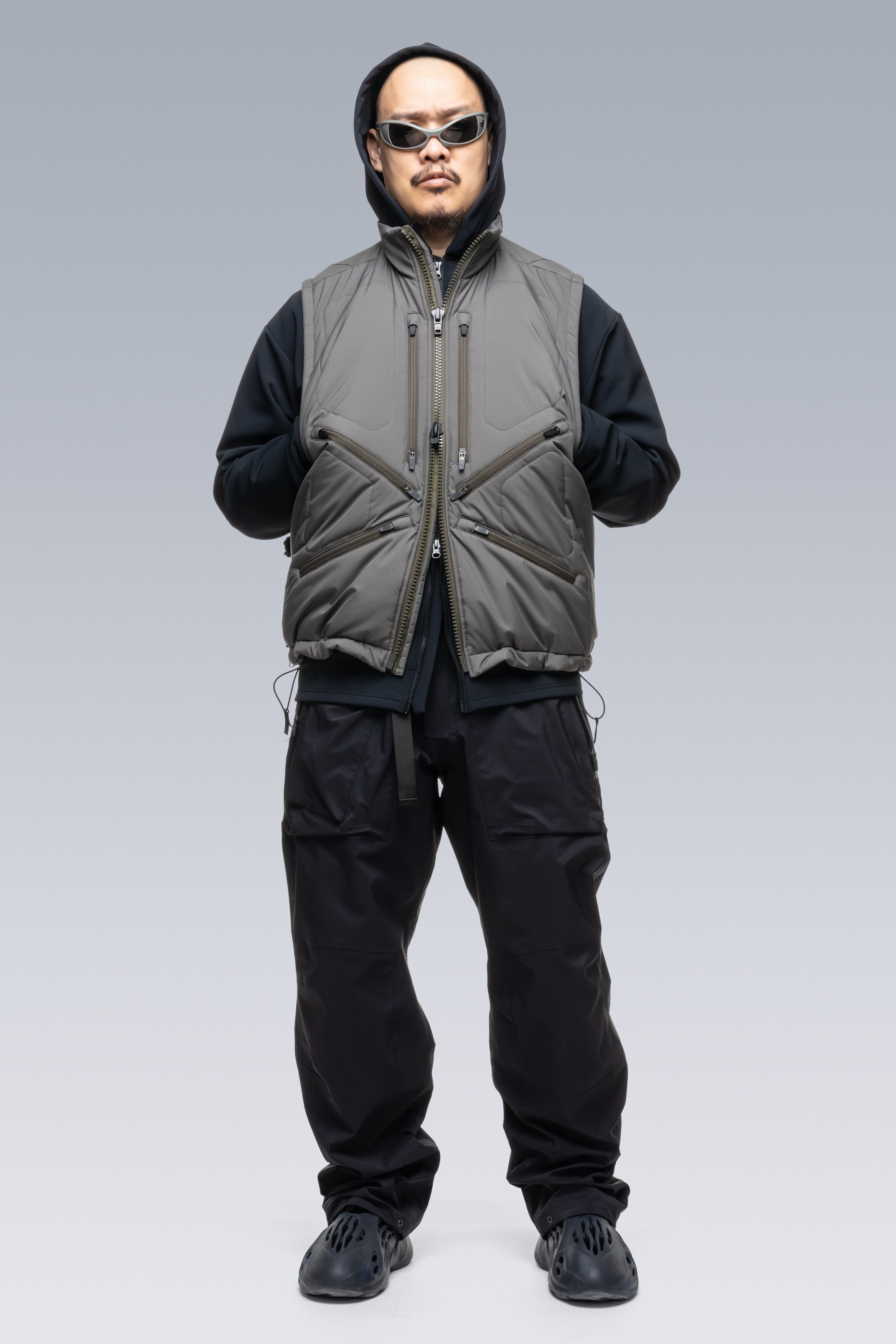 V91-WS Windstopper® PrimaLoft® Modular Liner Vest - Grey
