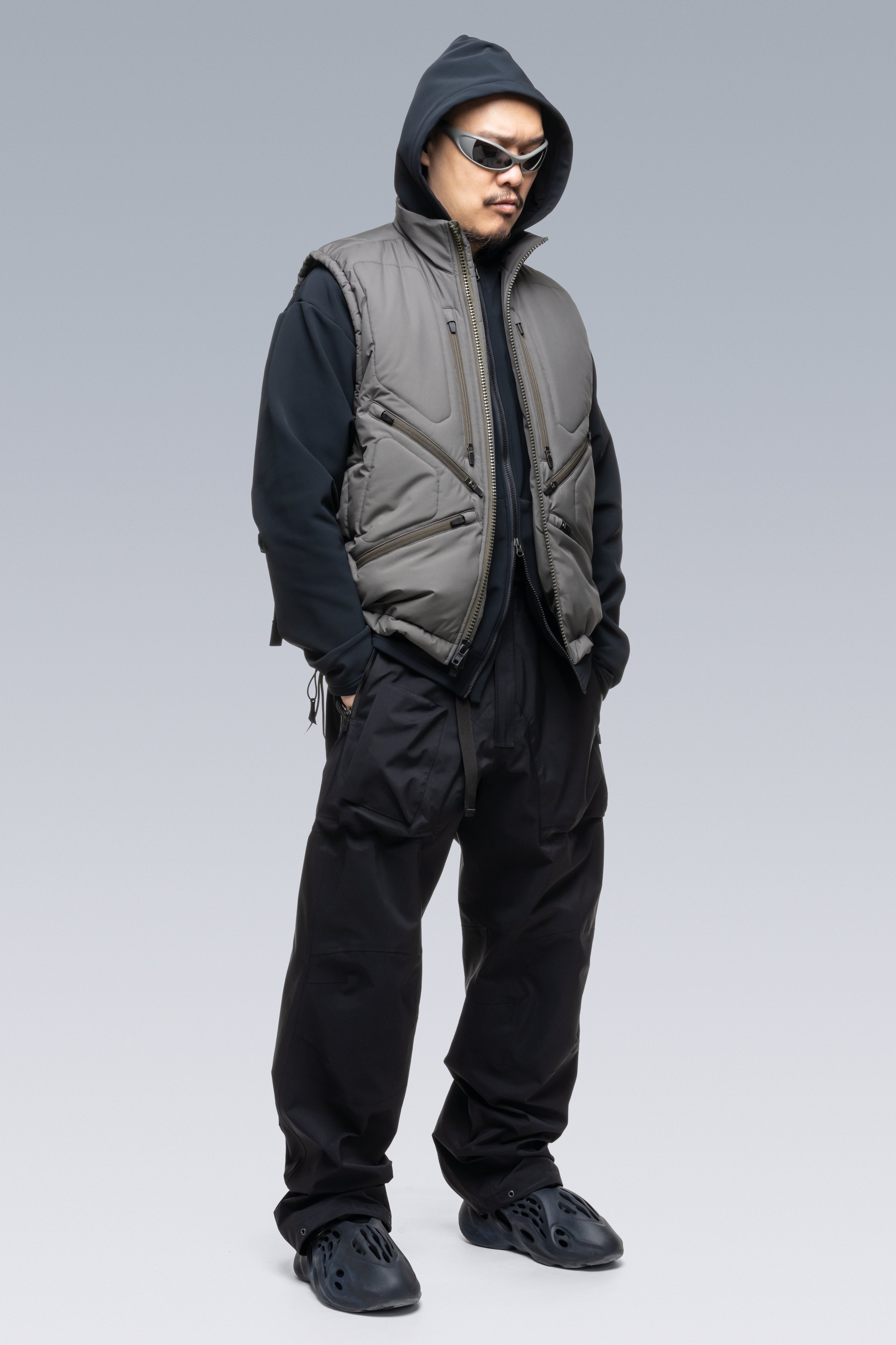 V91-WS Windstopper® PrimaLoft® Modular Liner Vest - Grey