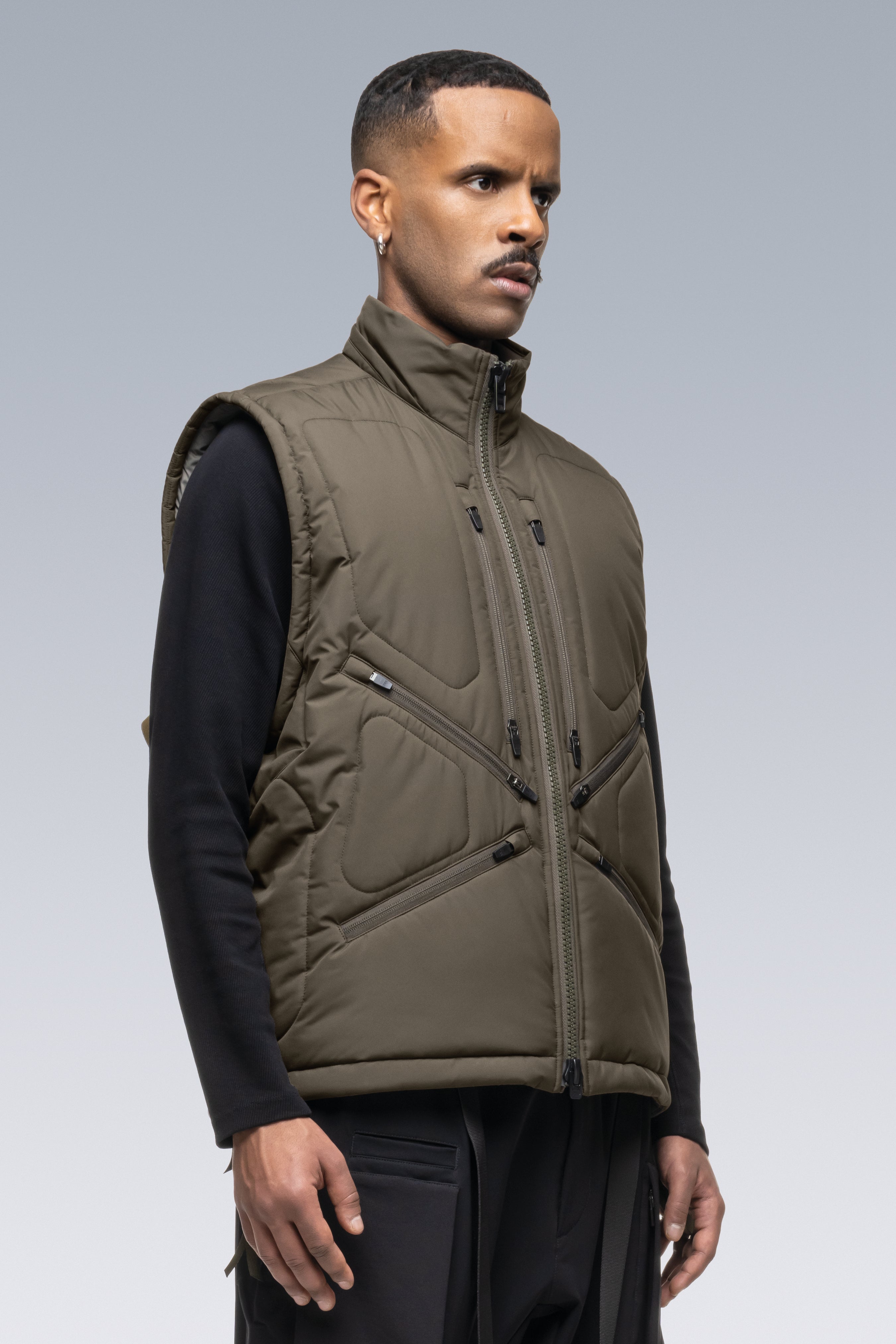 V91-WS Windstopper® PrimaLoft® Modular Liner Vest - RAF Green