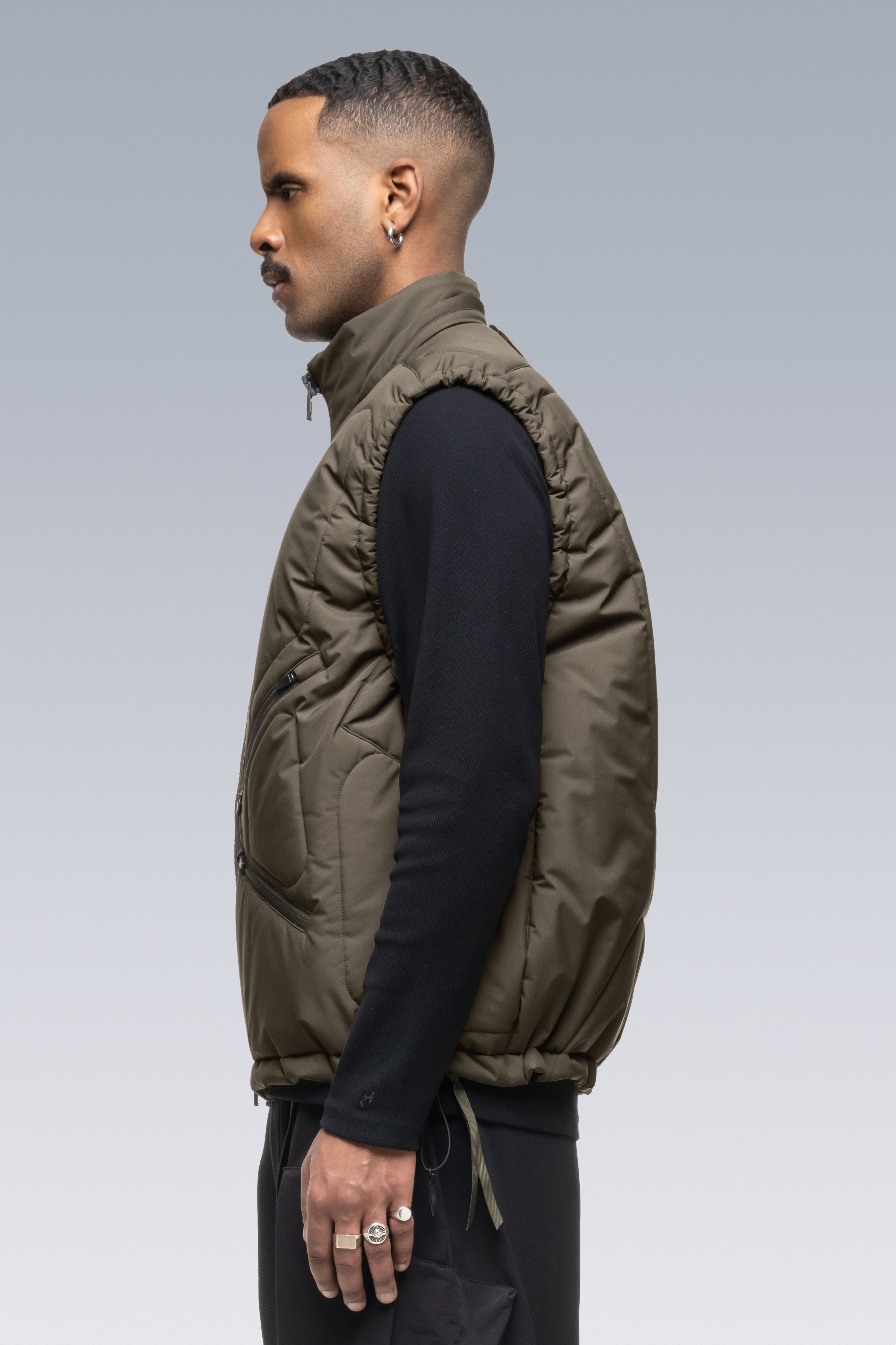 V91-WS Windstopper® PrimaLoft® Modular Liner Vest - RAF Green