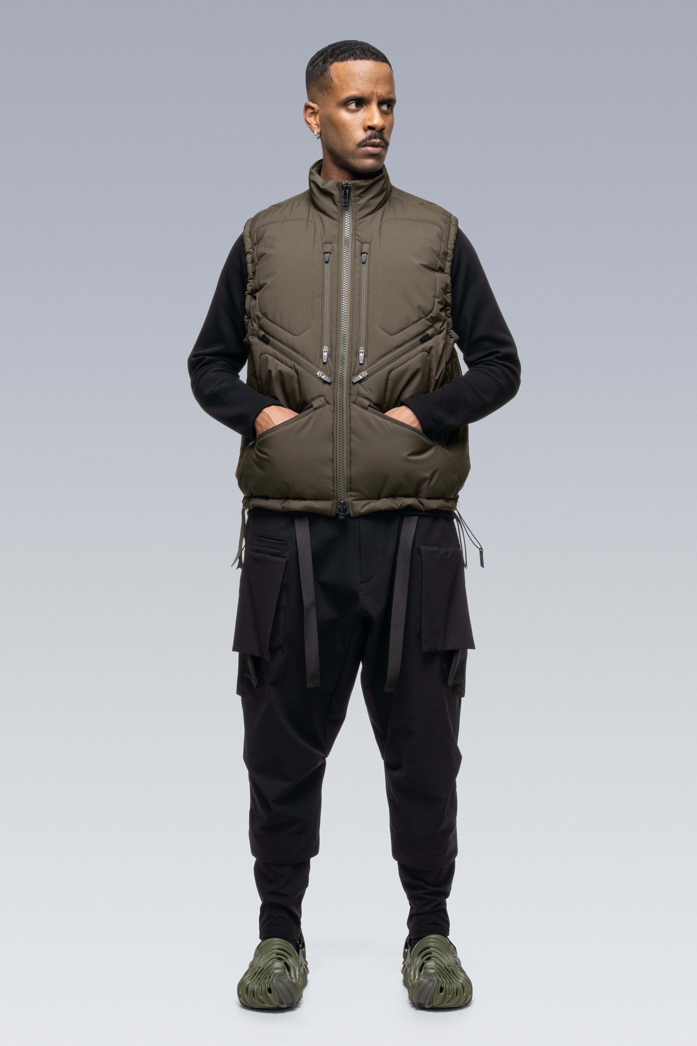 V91-WS Windstopper® PrimaLoft® Modular Liner Vest - RAF Green