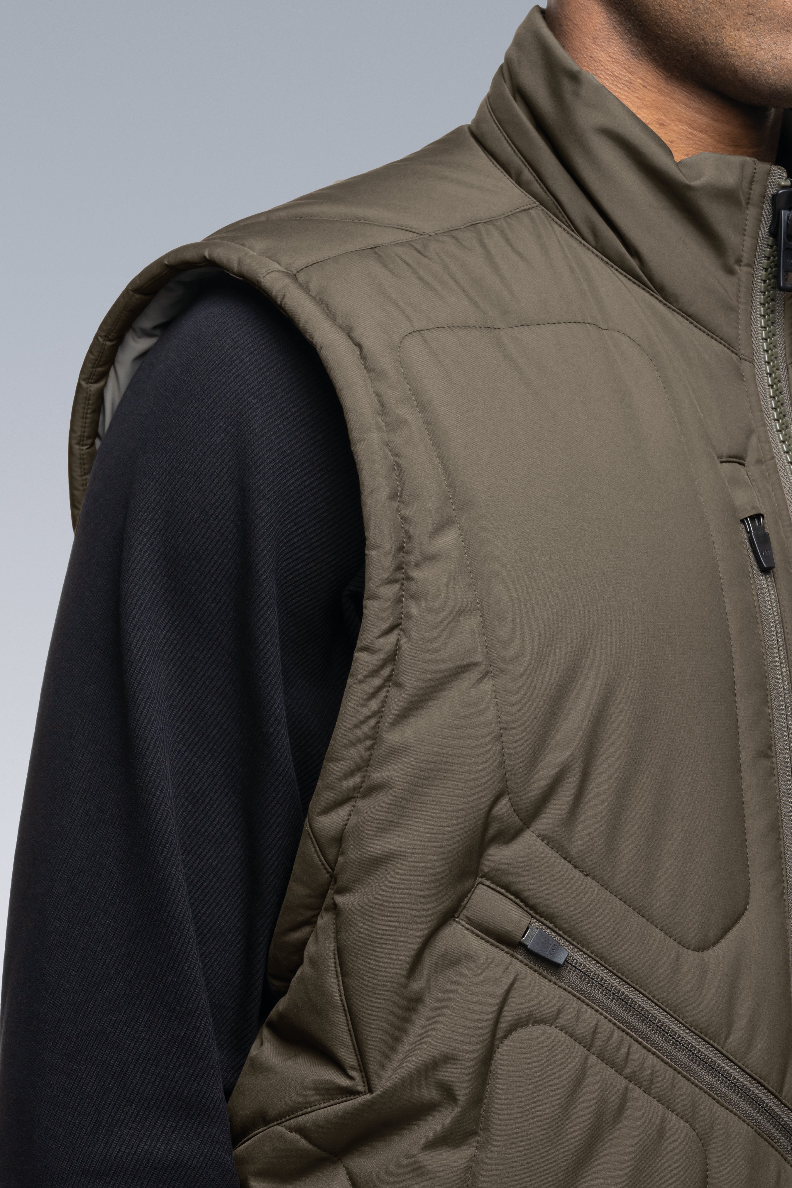 V91-WS Windstopper® PrimaLoft® Modular Liner Vest - RAF Green