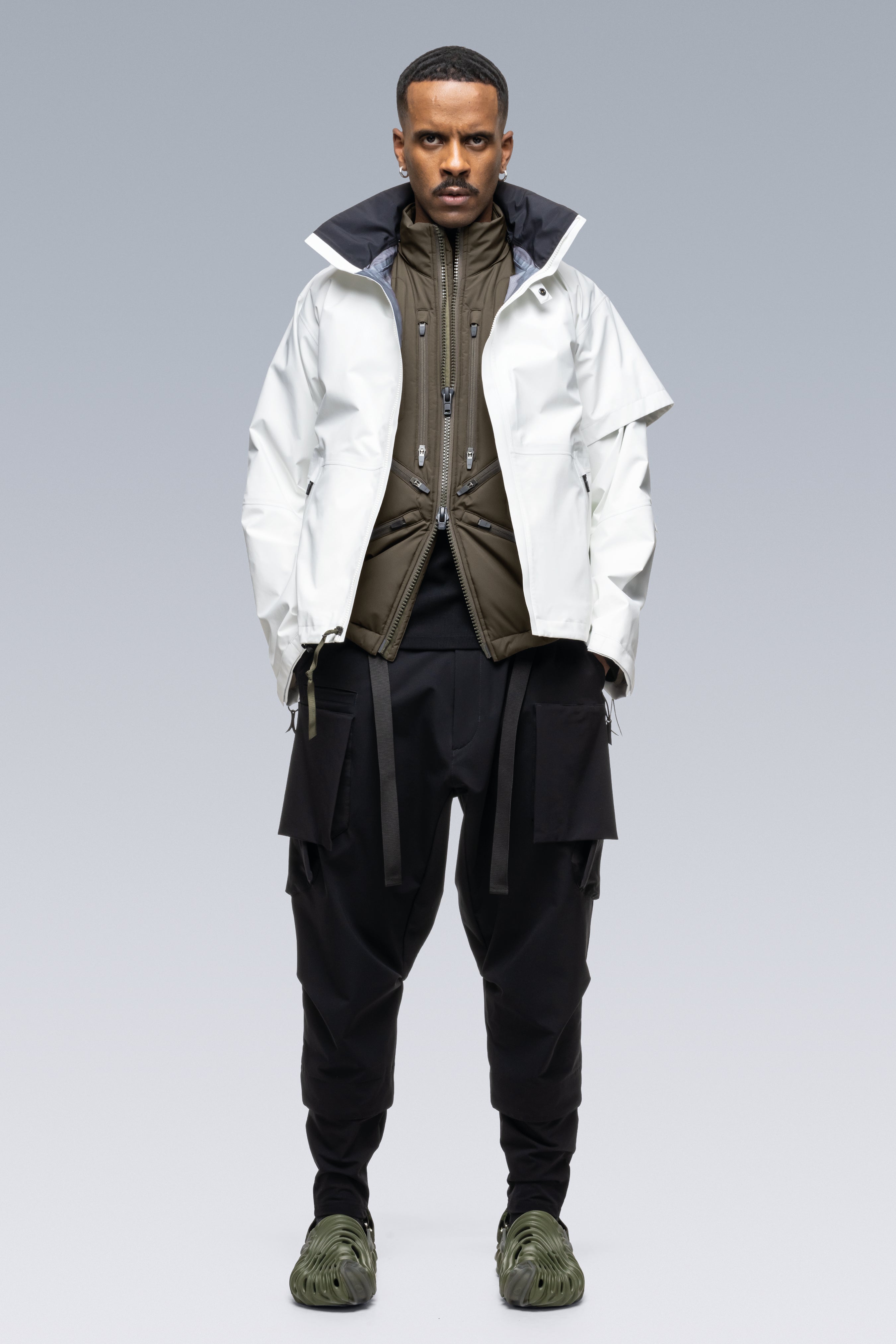 V91-WS Windstopper® PrimaLoft® Modular Liner Vest - Grey