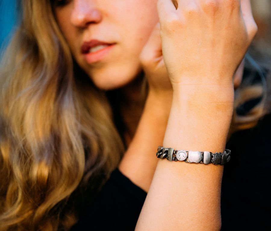 BRACELET CURB CHAIN MEMORIES