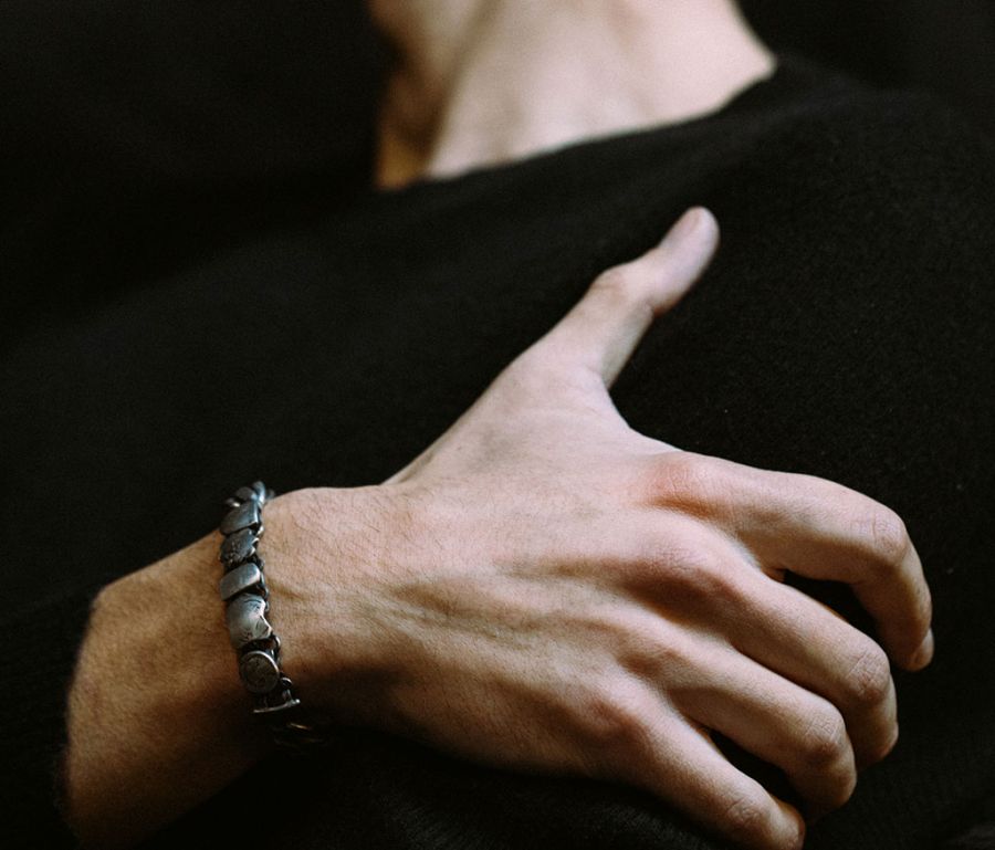 BRACELET CURB CHAIN MEMORIES