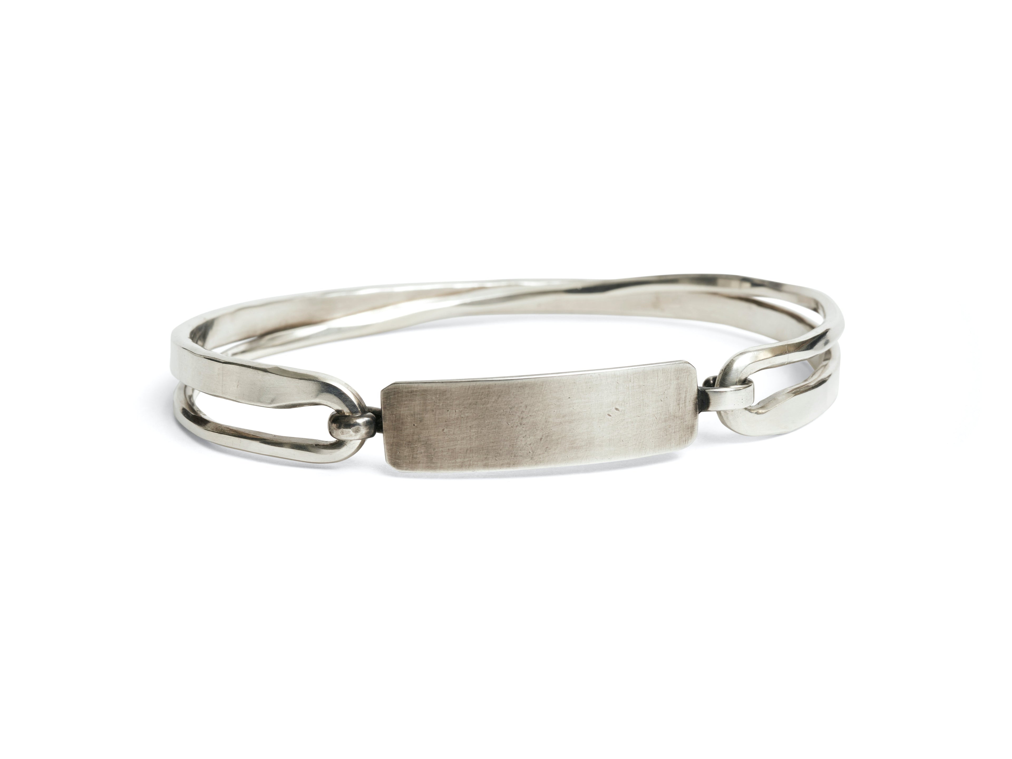BRACELET FLAT CROSSED