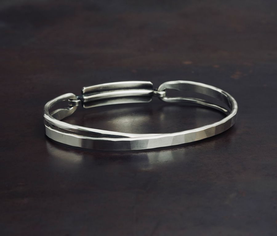 BRACELET FLAT CROSSED