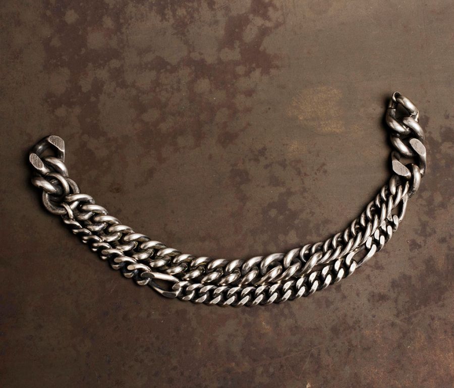 BRACELET TWO CHAINS