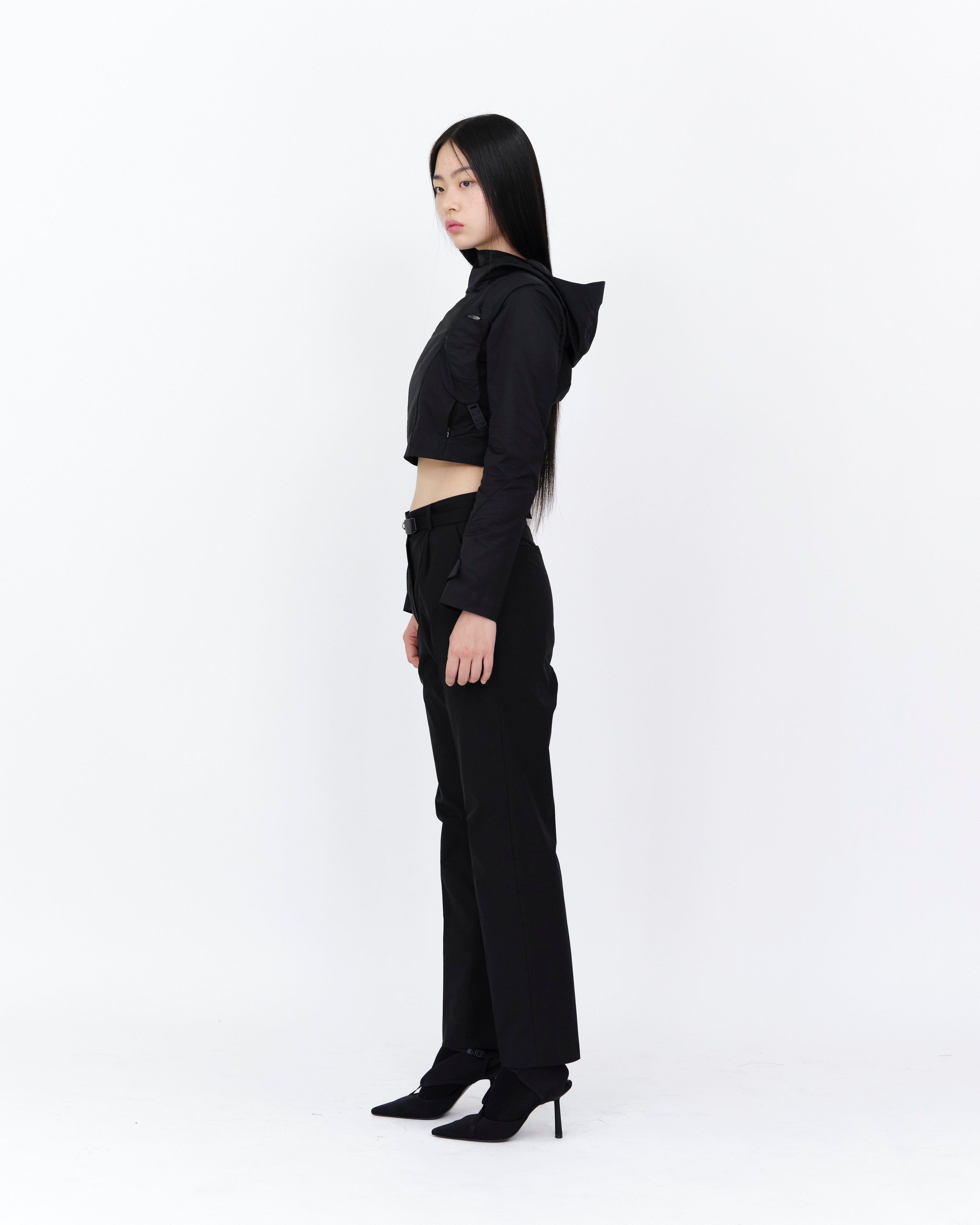 CROPPED SHELL JACKET