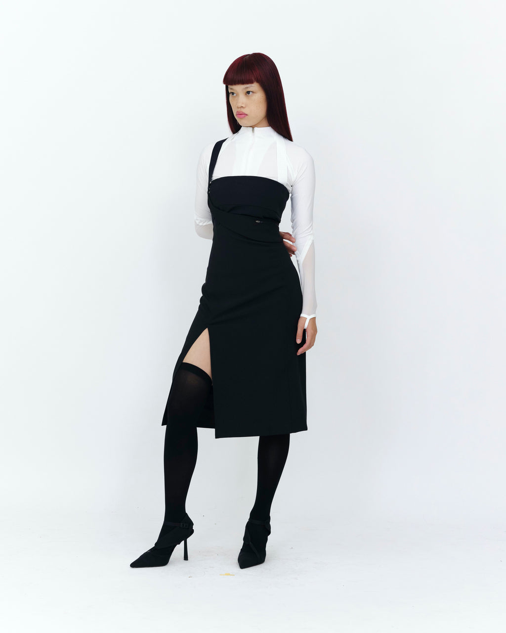 TUBE DRESS W/CINCH BAG