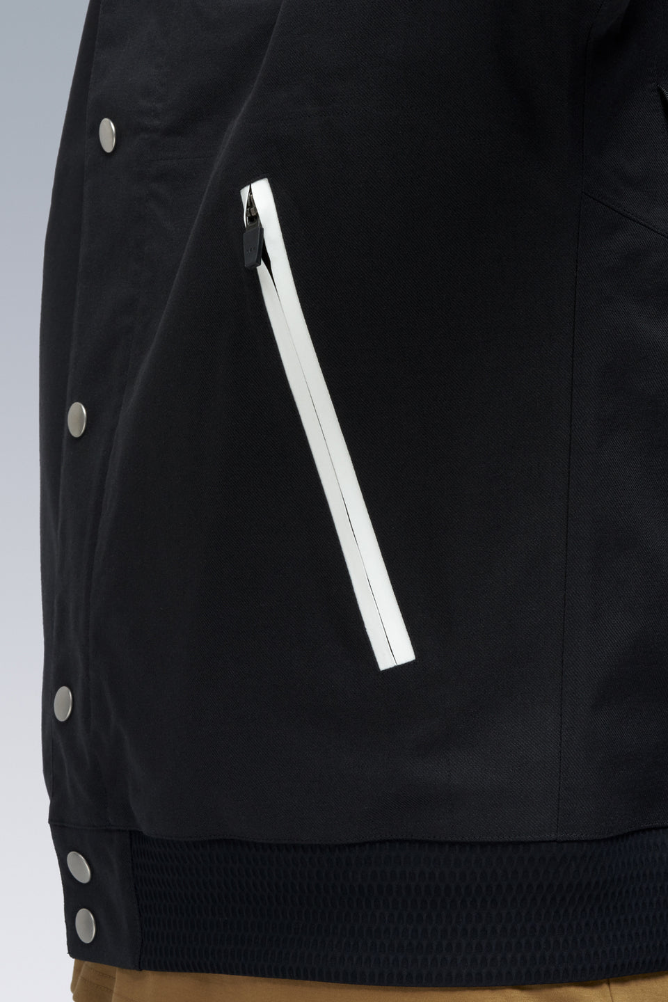 J94-VT 3L Varsity Jacket - BLACK/BLACK