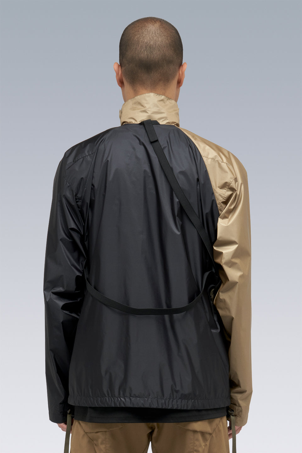 J95-WS 2L Gore-Tex Infinium™ Windstopper® Jacket - Black/Khaki