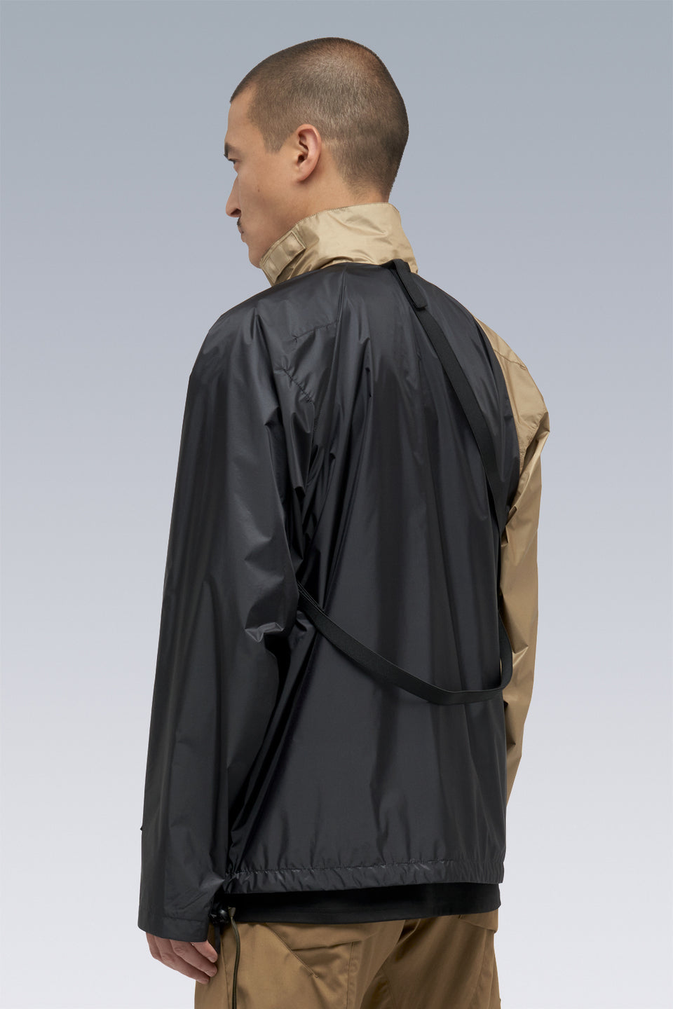 J95-WS 2L Gore-Tex Infinium™ Windstopper® Jacket - Black/Khaki