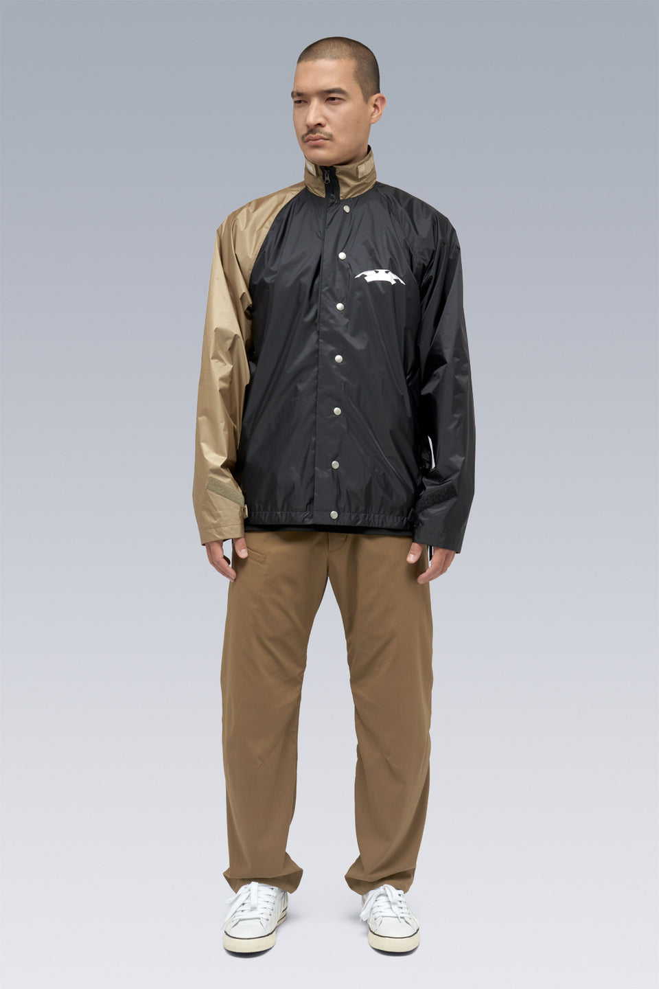 J95-WS 2L Gore-Tex Infinium™ Windstopper® Jacket - Black/Khaki