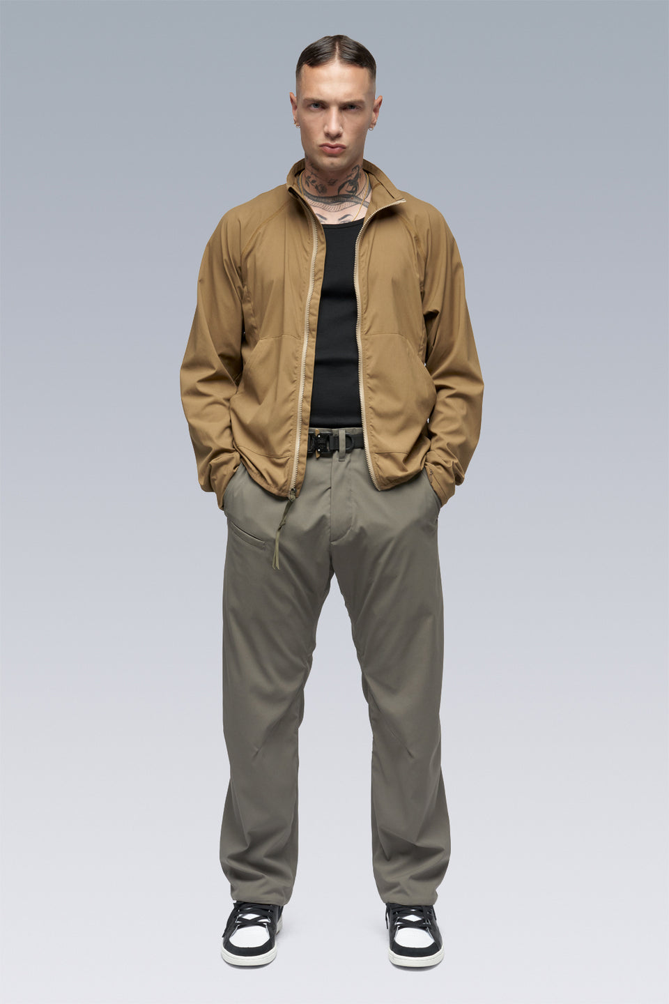 J97-M Nylon Stretch Contour Jacket - Coyote