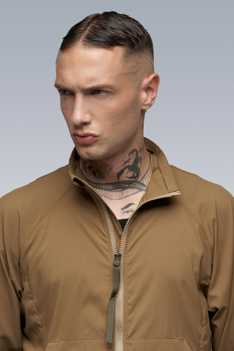 J97-M Nylon Stretch Contour Jacket - Coyote