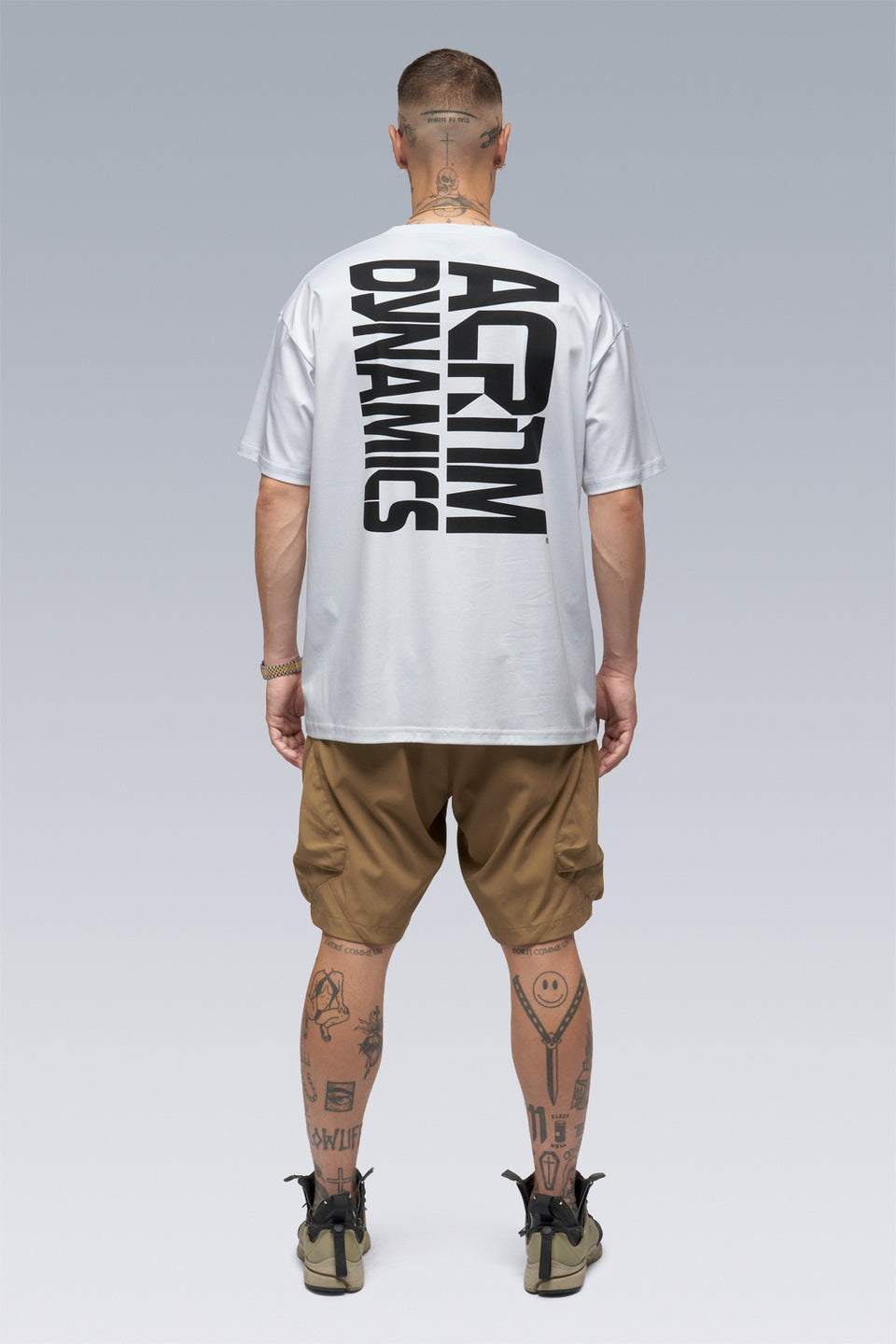 S24-PR-A 100% Cotton Mercerized Short Sleeve T-shirt - White