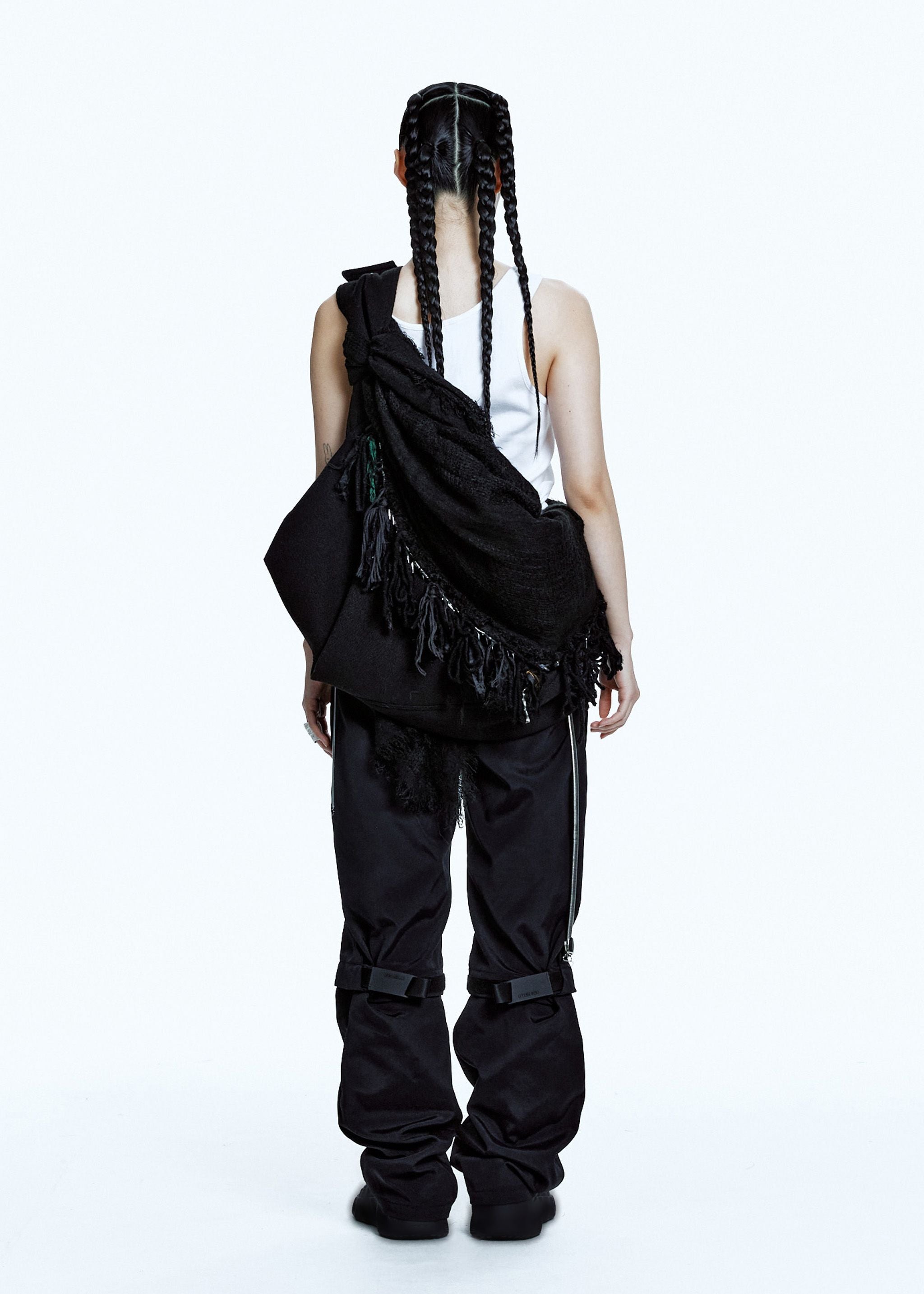 FOLDED SCARF BAG