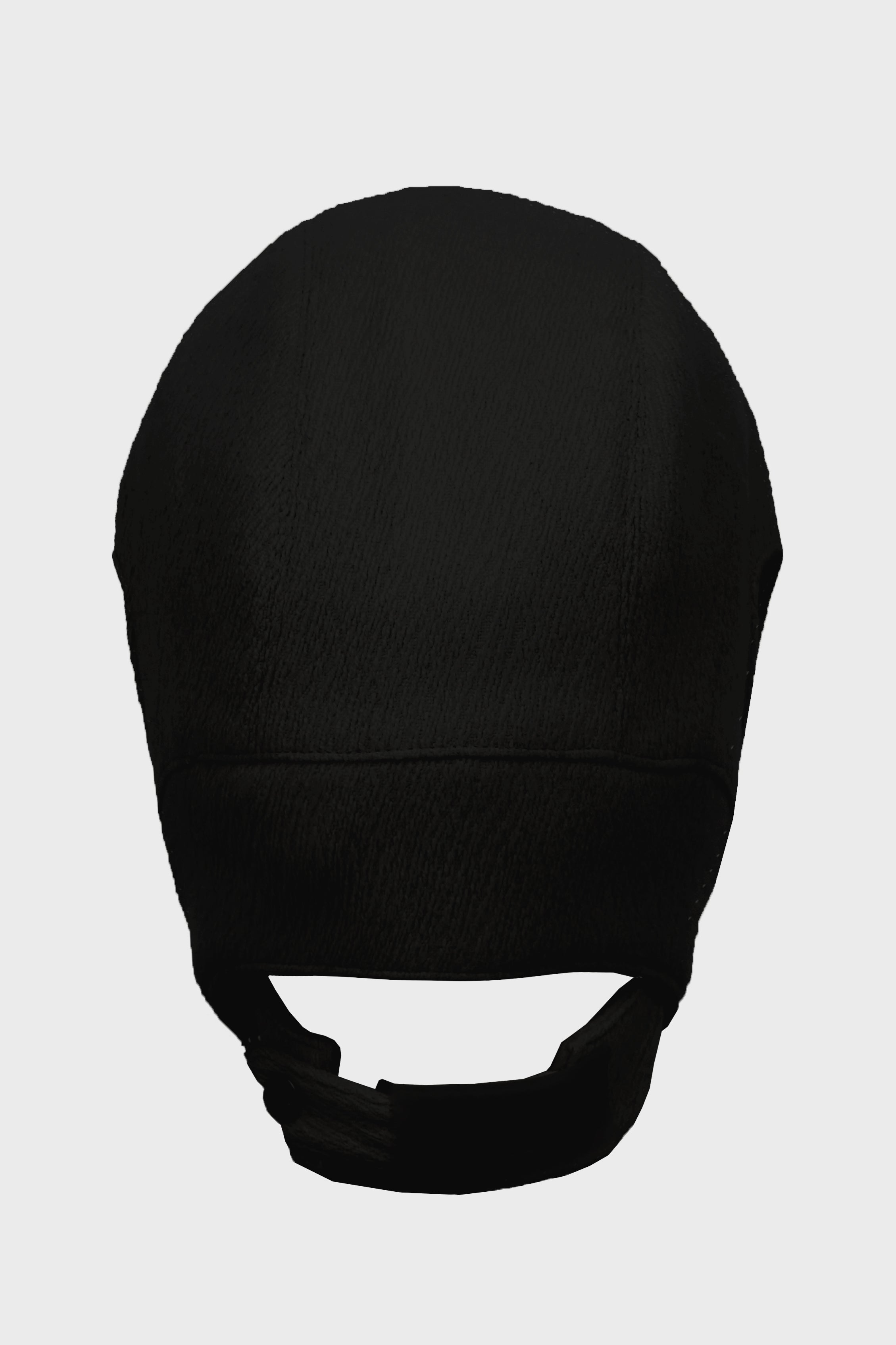 BEADED AVIATOR HAT BLACK