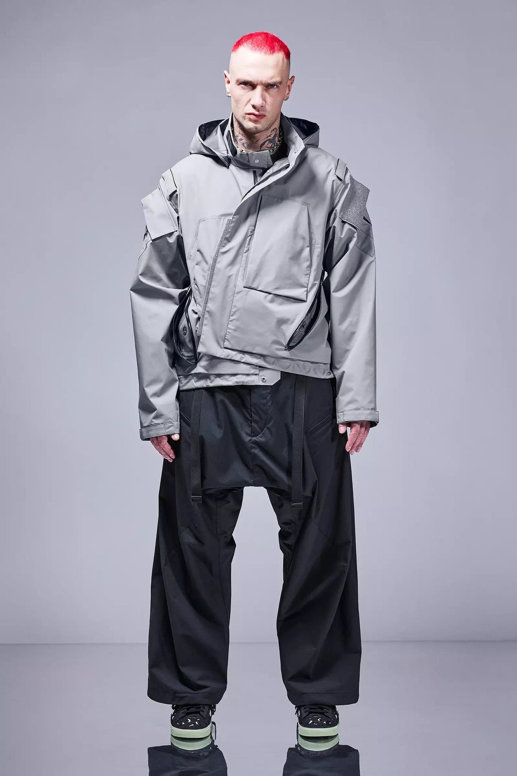 J14-GT 3L Gore-Tex Interops Jacket - Hellgrau