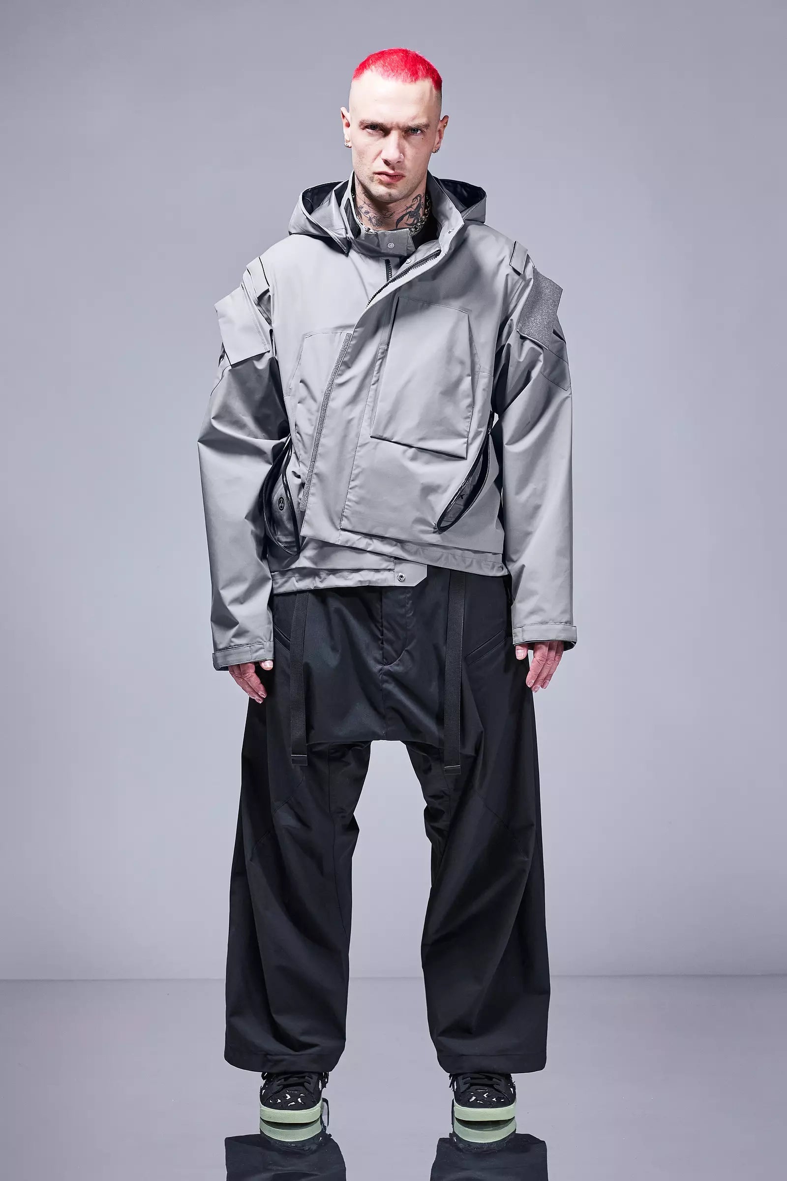 J14-GT 3L Gore-Tex Interops Jacket - Hellgrau
