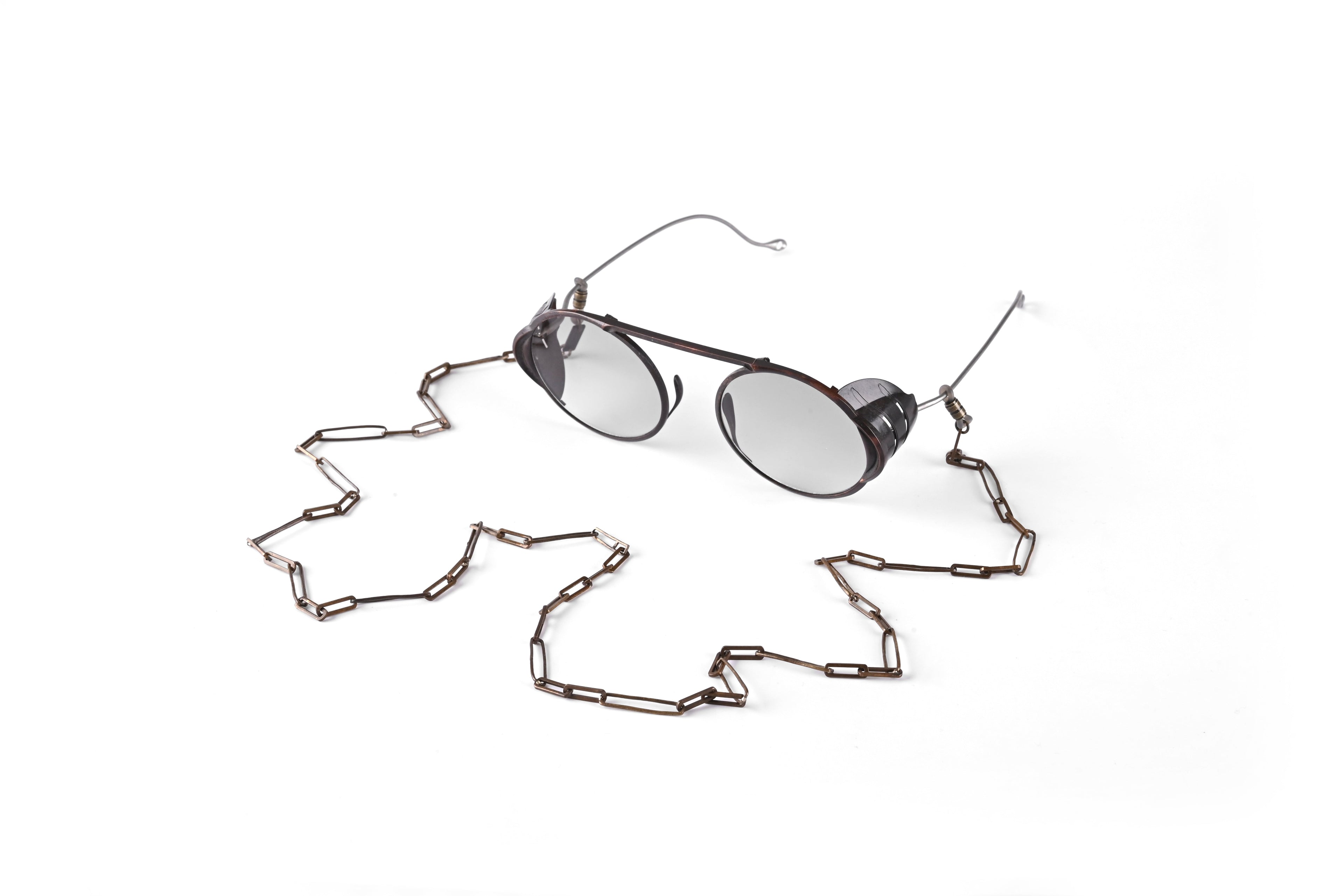 X BBS EYEWEAR CHAIN GREY PATINA COPPER
