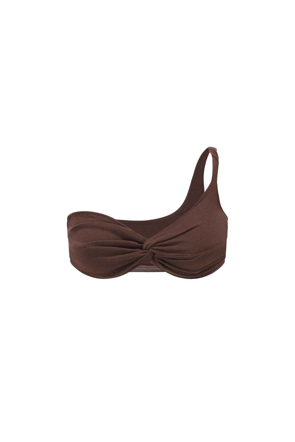 KNOTTED JERSEY TOP