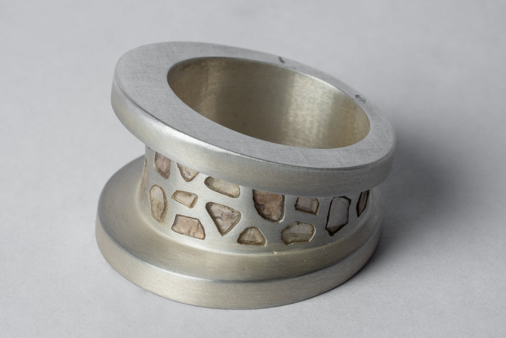 Chasm Ring v2 (Wide, Mega Pavé, MA+DIA)