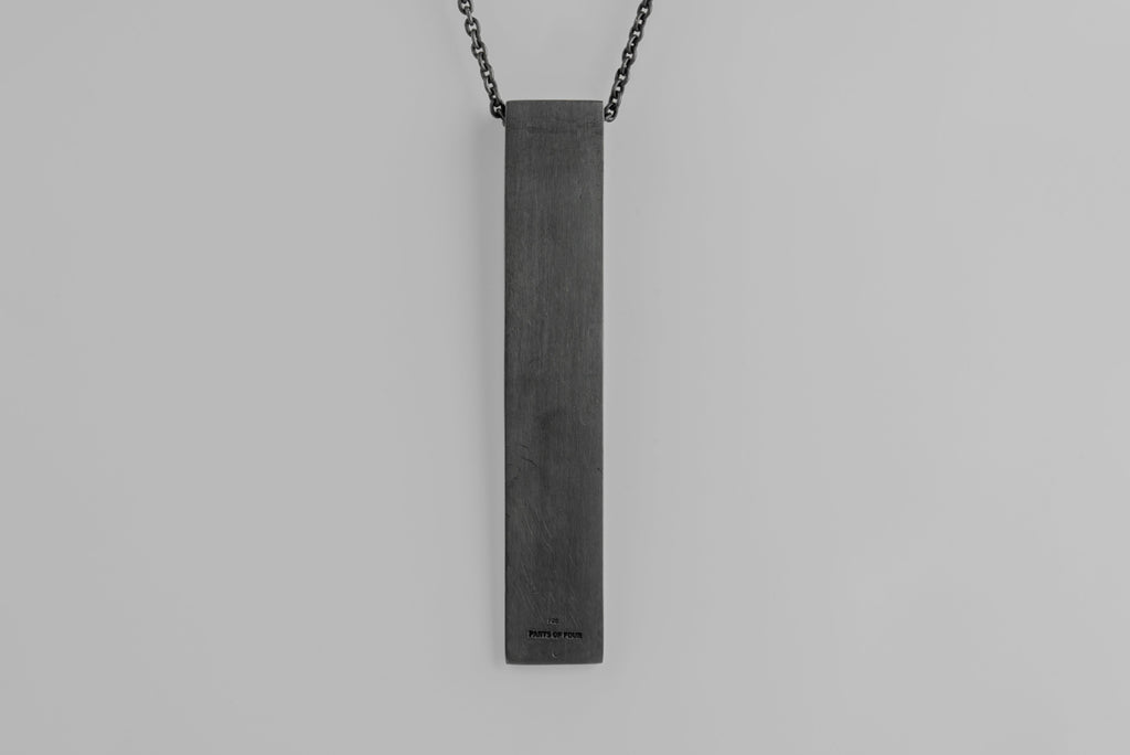 Wedge Necklace (1.45 CT, 4 Diamond Slabs, KA+DIA)