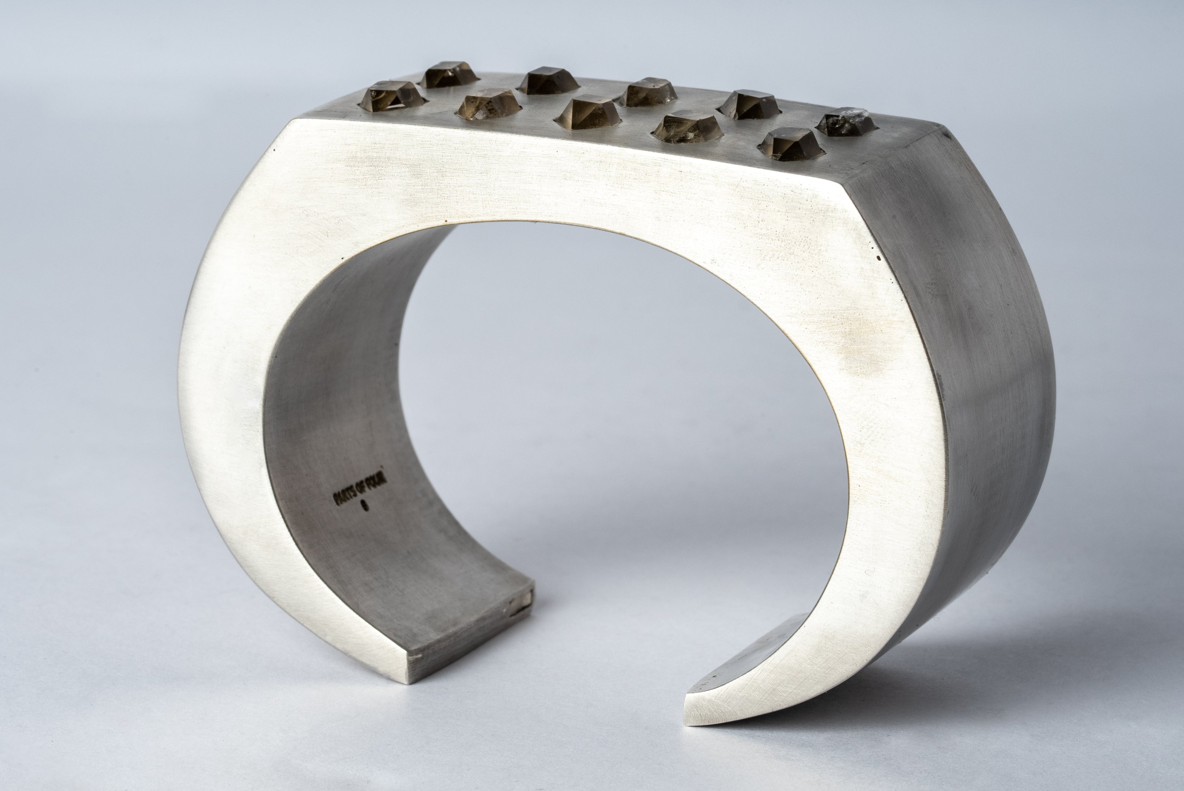 Crescent Plane Bracelet (Herkimer Spikes Var., 30mm)