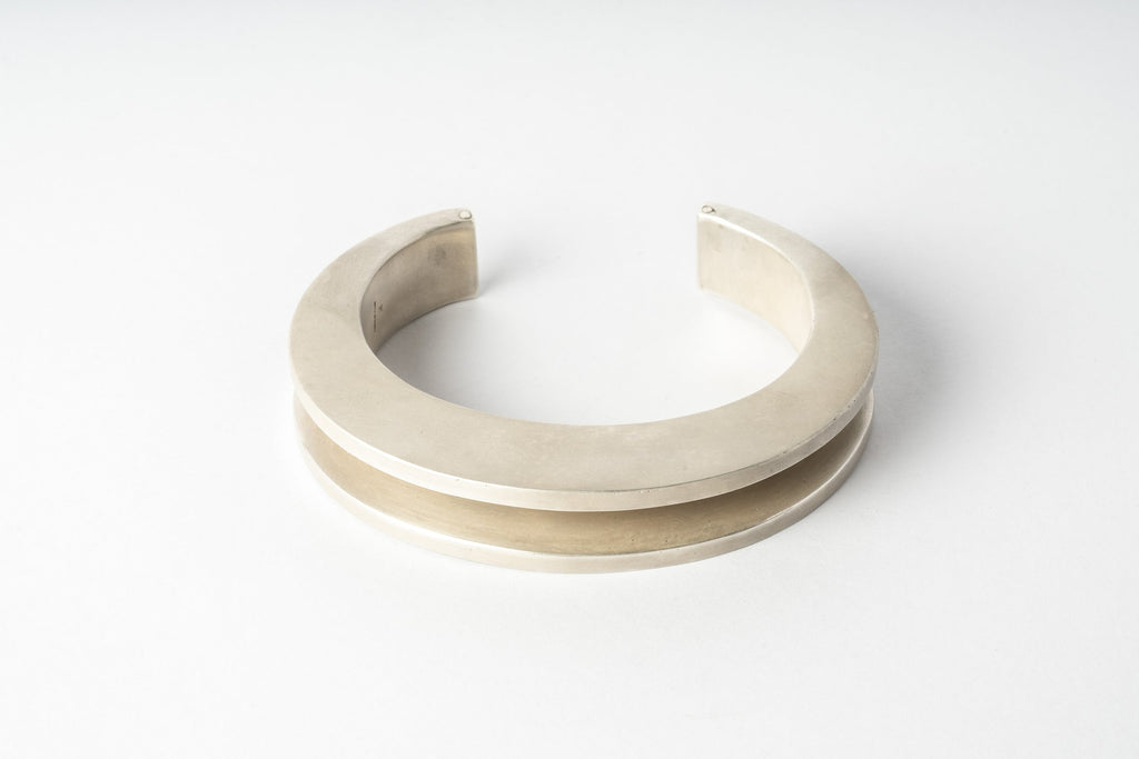 Crescent Channel Bracelet (15mm, AS)