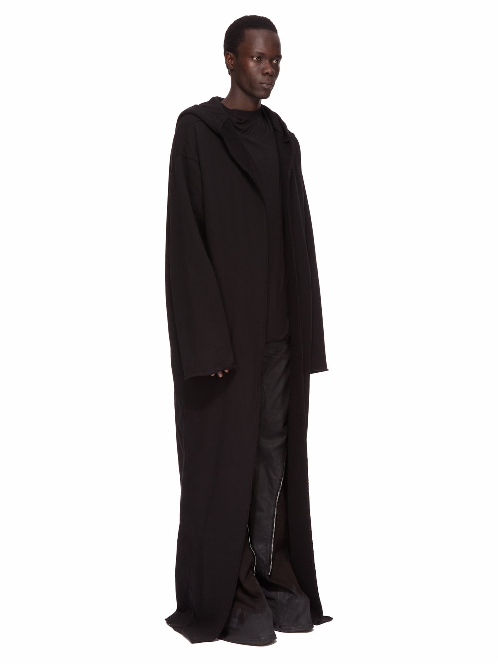 DRAGGING HOODED GIMP HOODIE BLACK