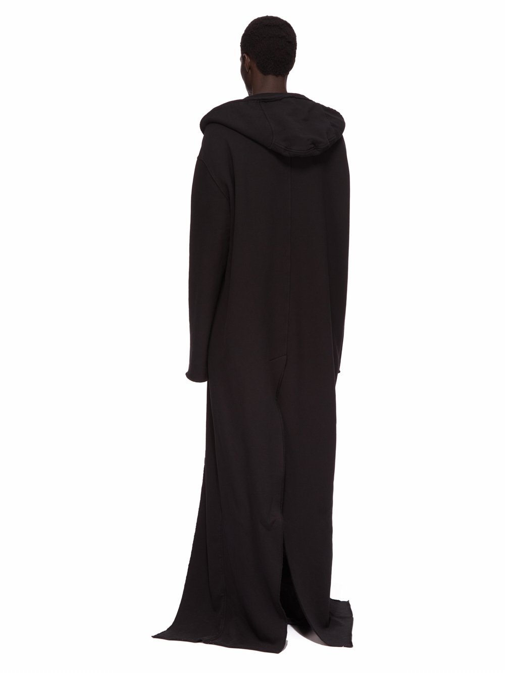 DRAGGING HOODED GIMP HOODIE BLACK